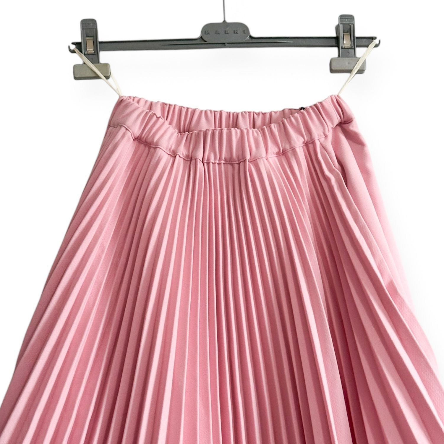 Plan C Plan C Pleated Midi Skirt, Double Active, Pink, Size 36IT/XS Size 25" / US 0 / IT 36 - 9 Thumbnail