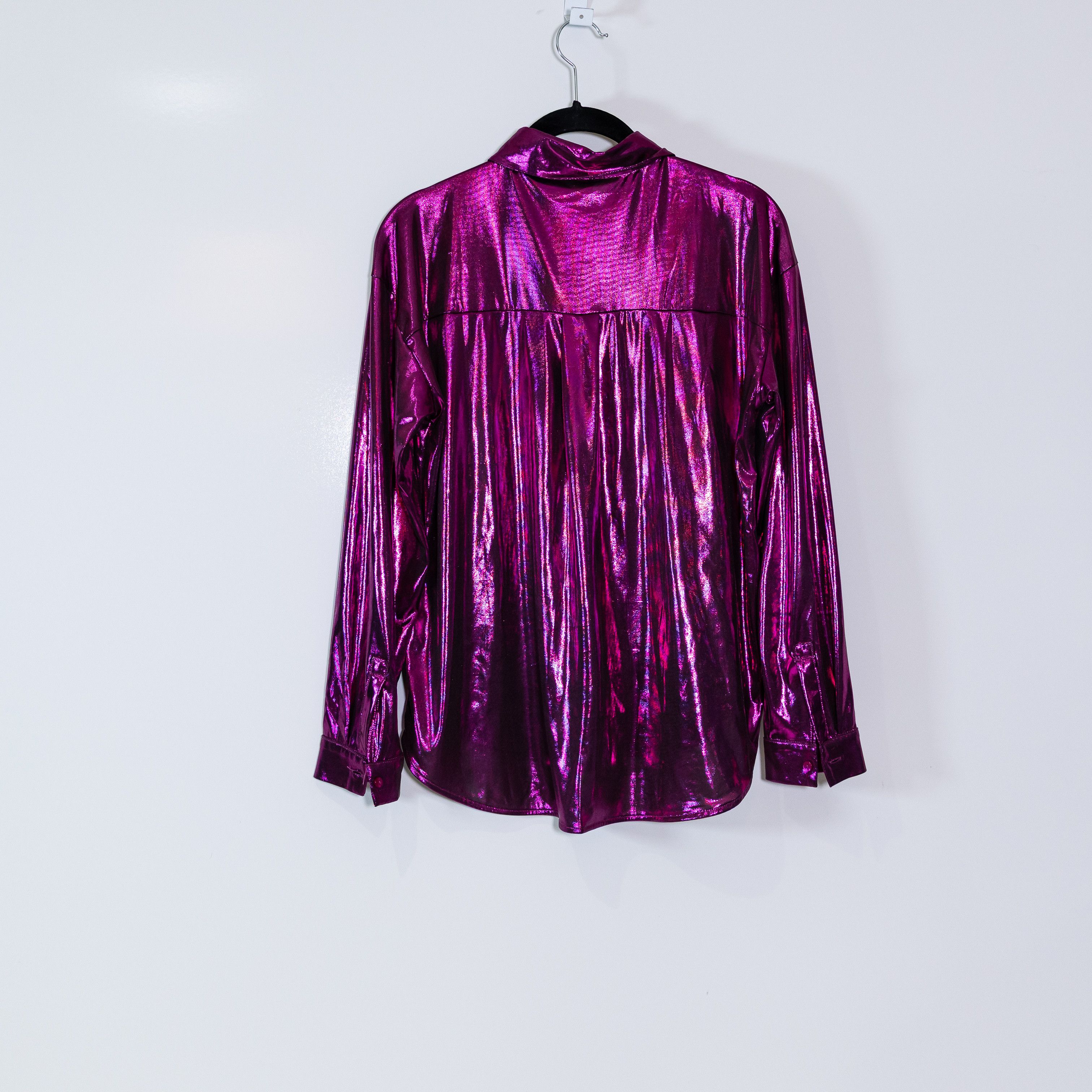 Anthropologie Anthropologie Shine Liquid Metallic Long Size M / US 6-8 / IT 42-44 - 4 Thumbnail