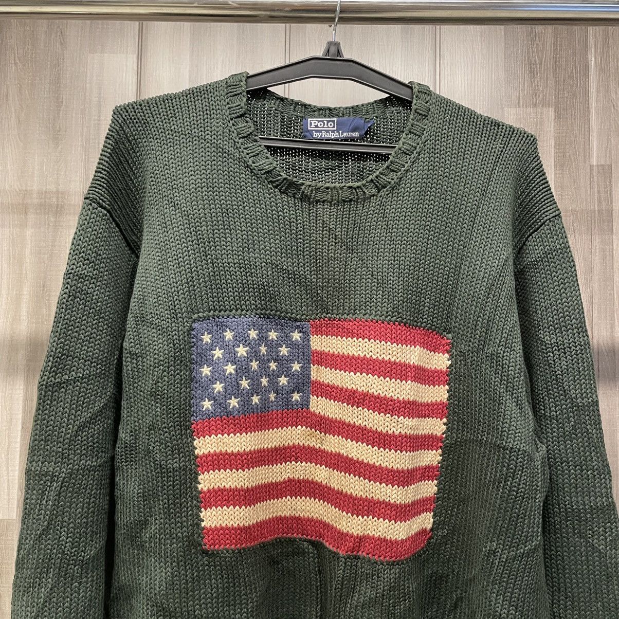 Polo Ralph Lauren Polo Ralph Lauren American Flag Sweater Size US L / EU 52-54 / 3 - 6 Thumbnail