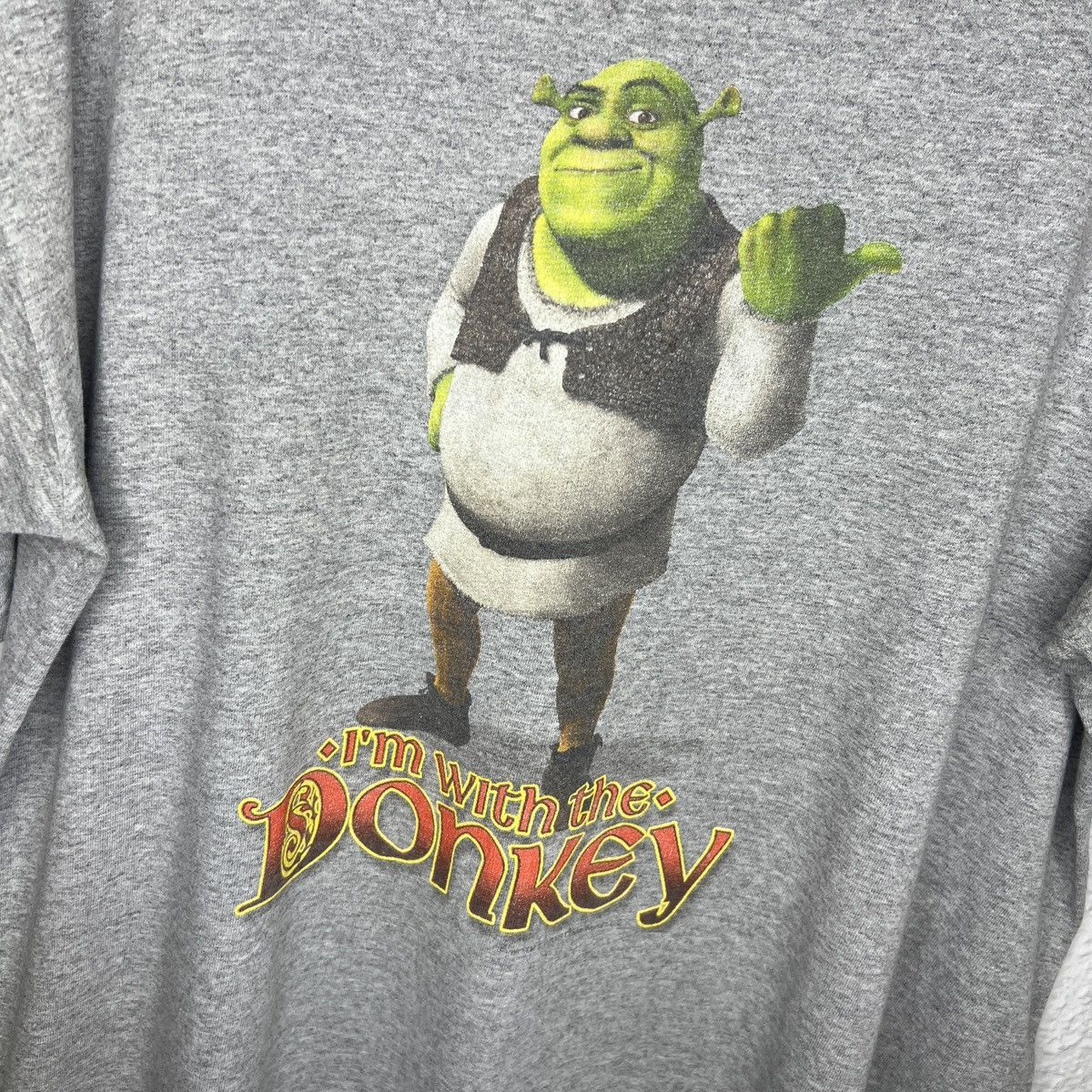 Band Tees × Universal Studios × Vintage Vintage Shrek Universal Studios 2003 Movie Film Tshirt Tee Size US XL / EU 56 / 4 - 5 Thumbnail