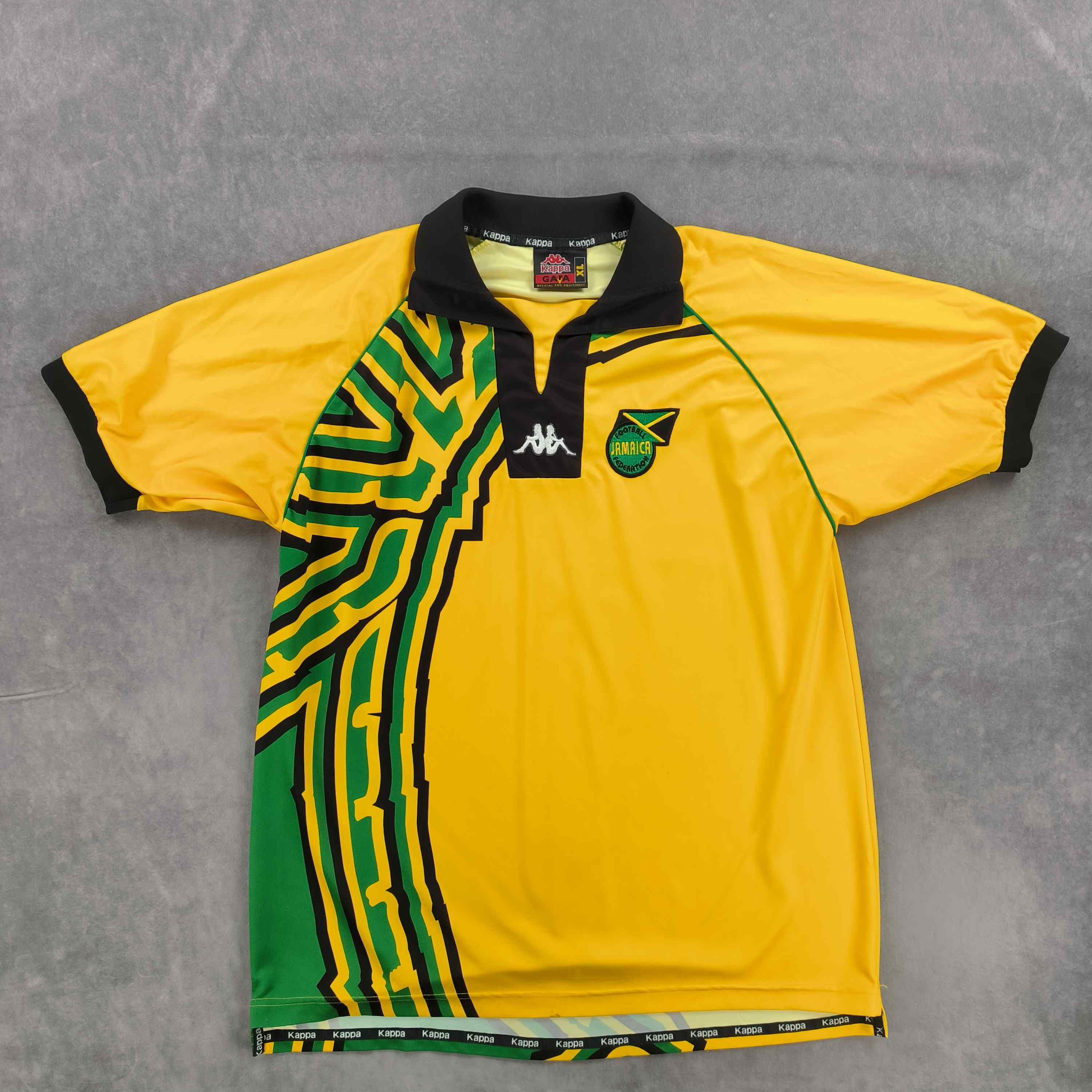 Kappa Jamaica 1998-2000 Kappa home football jersey shirt size XL Size US XL / EU 56 / 4 - 1 Thumbnail