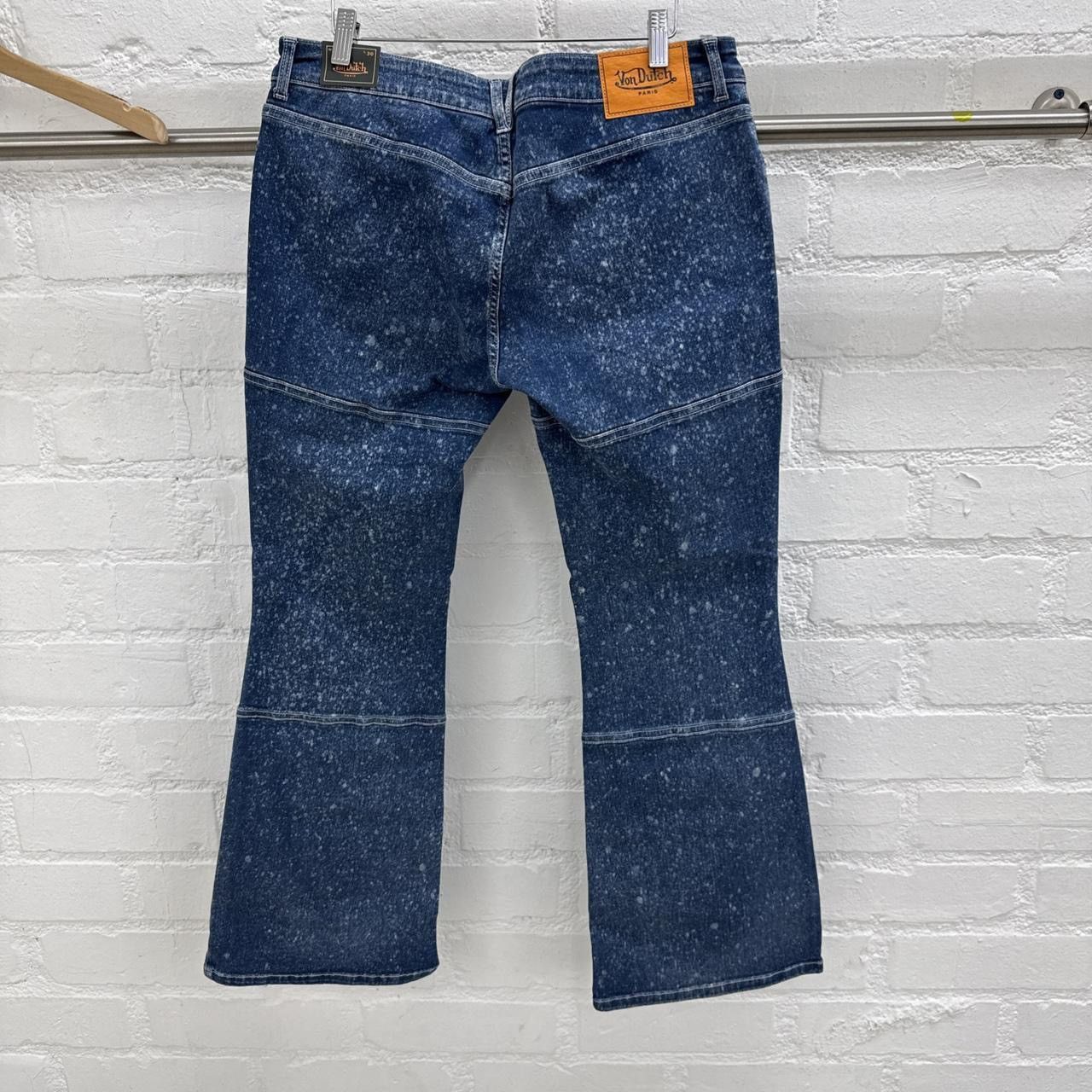 Von Dutch Von Dutch Paris Jeans W34 L30 Blue Acid Wash Logo NWT Size US 34 / EU 50 - 2 Thumbnail