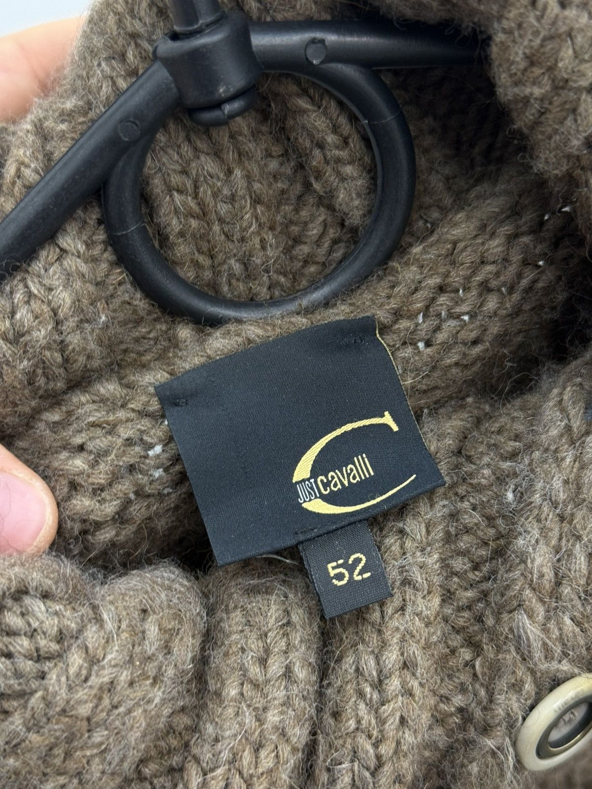 Just Cavalli Vintage Just Cavalli Heavy Knit Turtleneck Sweater Size US L / EU 52-54 / 3 - 4 Thumbnail