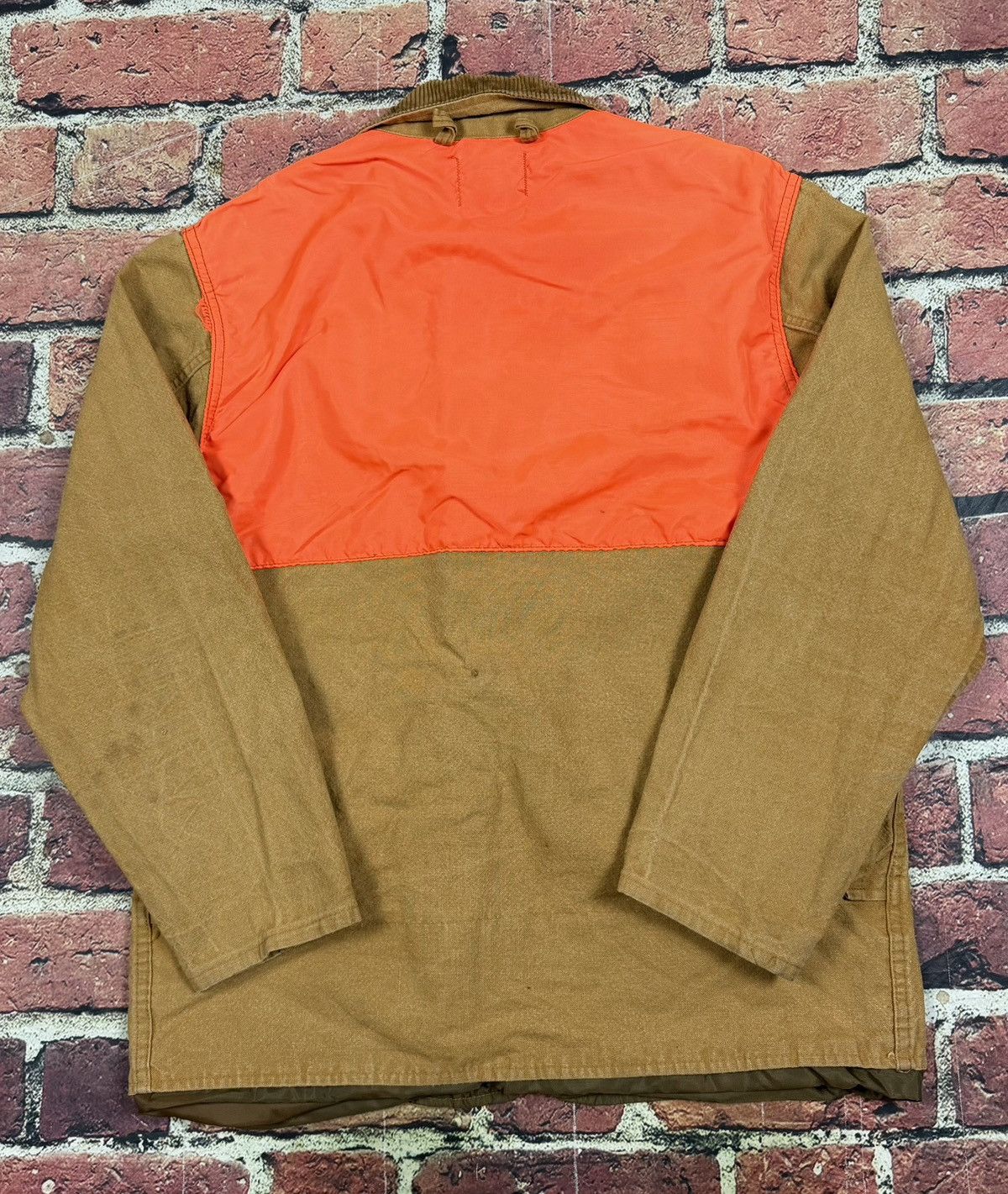 SafTbak Vintage SafTBak Hunting Jacket Brown Orange Canvas Game Size US L / EU 52-54 / 3 - 2 Thumbnail