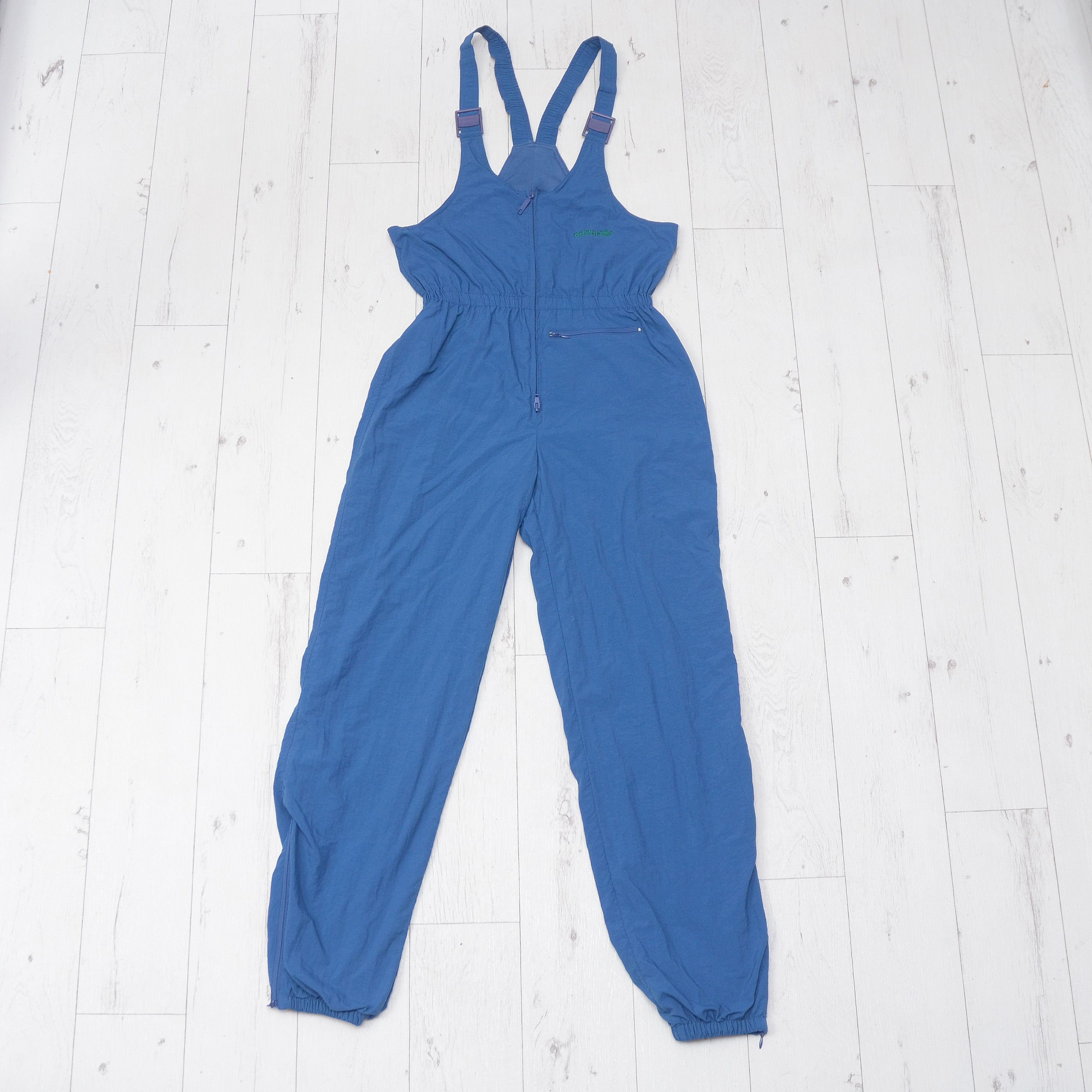 Adidas × Vintage Vintage 90s Adidas Tracksuit Set Track Jacket Pants M-S Rare Size 48R - 5 Thumbnail