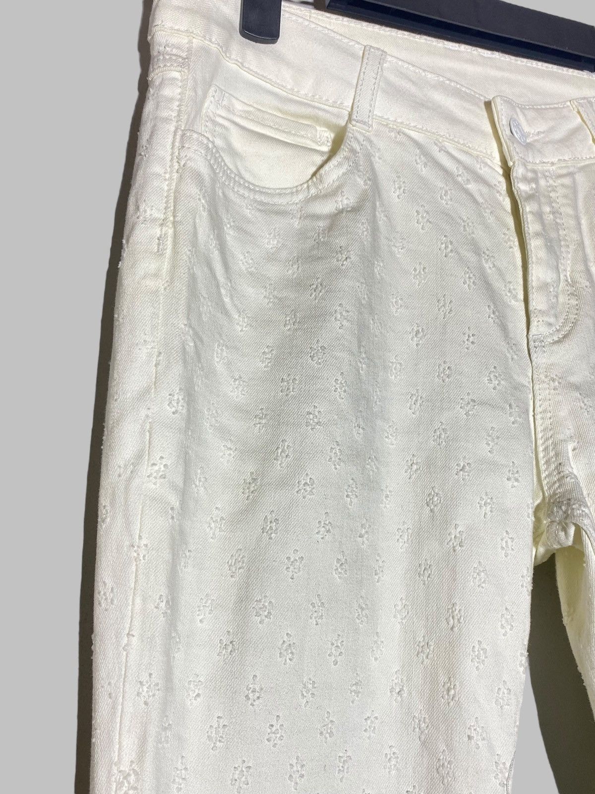 Other Claudie Pierlot White Women’s Jeans Pants Size 27" / US 4 / IT 40 - 8 Thumbnail
