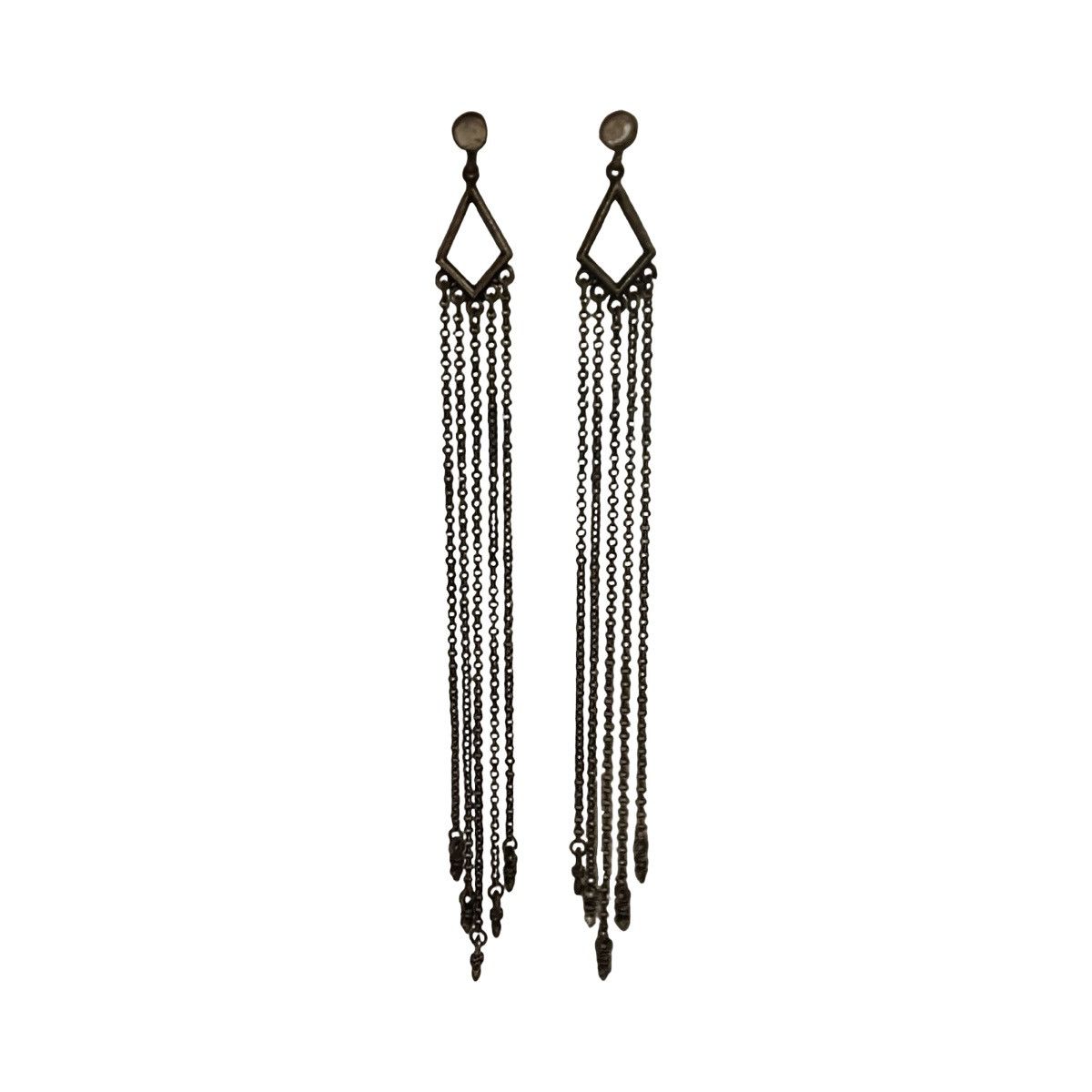 Vintage Tassel Drop Earrings Size ONE SIZE - 2 Thumbnail
