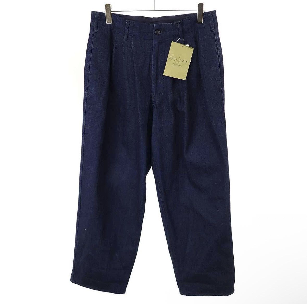 Yohji Yamamoto Yohji Yamamoto Pour Homme Wide Leg Denim Pants Size US 34 / EU 50 - 4 Thumbnail