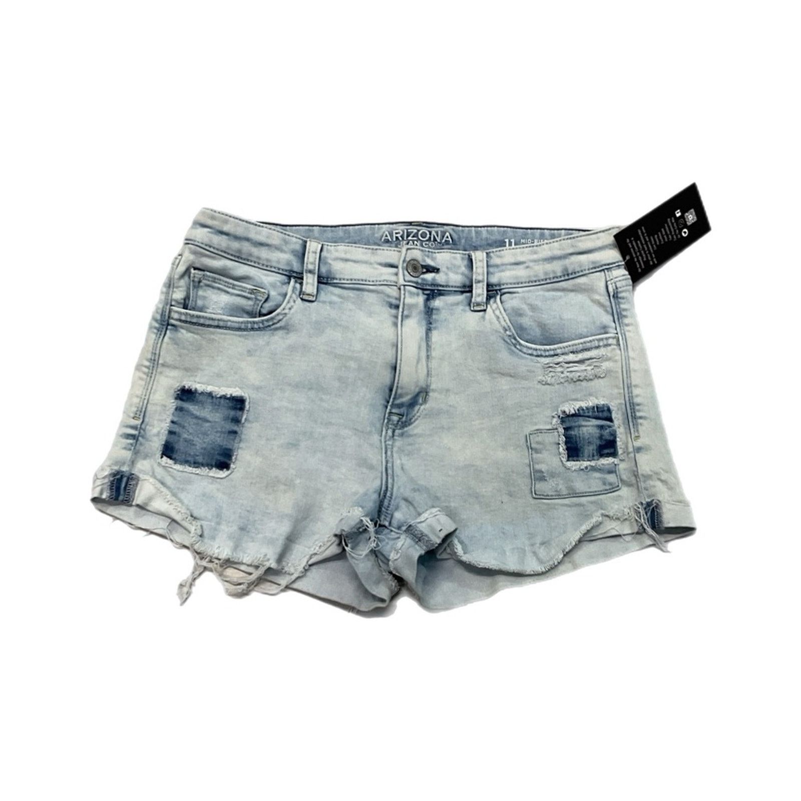Vintage Arizona Jeans Co Mid-Rise Denim Shorts Size 32" / US 10 / IT 46 - 1 Thumbnail