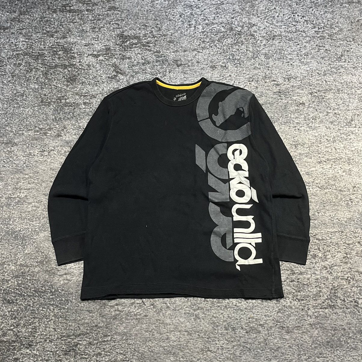 Ecko Unltd. Vintage Y2K Ecko Unltd Grunge Skater Thermal Longsleeve Size US L / EU 52-54 / 3 - 1 Thumbnail