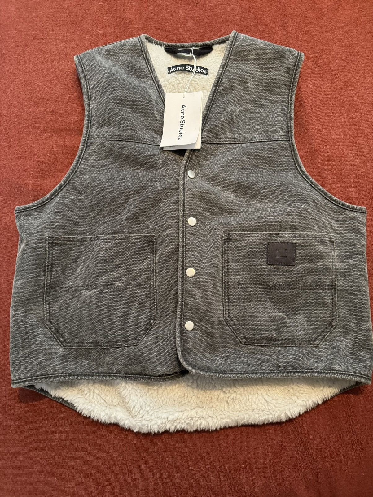 Acne Studios Acne Studios Distressed Denim Vest NWT Size US L / EU 52-54 / 3 - 1 Thumbnail