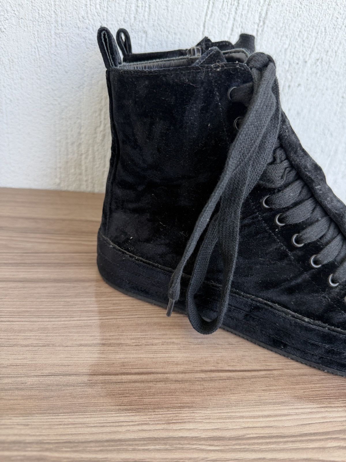 Ann Demeulemeester 🕷️Scamosciato velvet sneaker Size US 8.5 / EU 41-42 - 12 Thumbnail