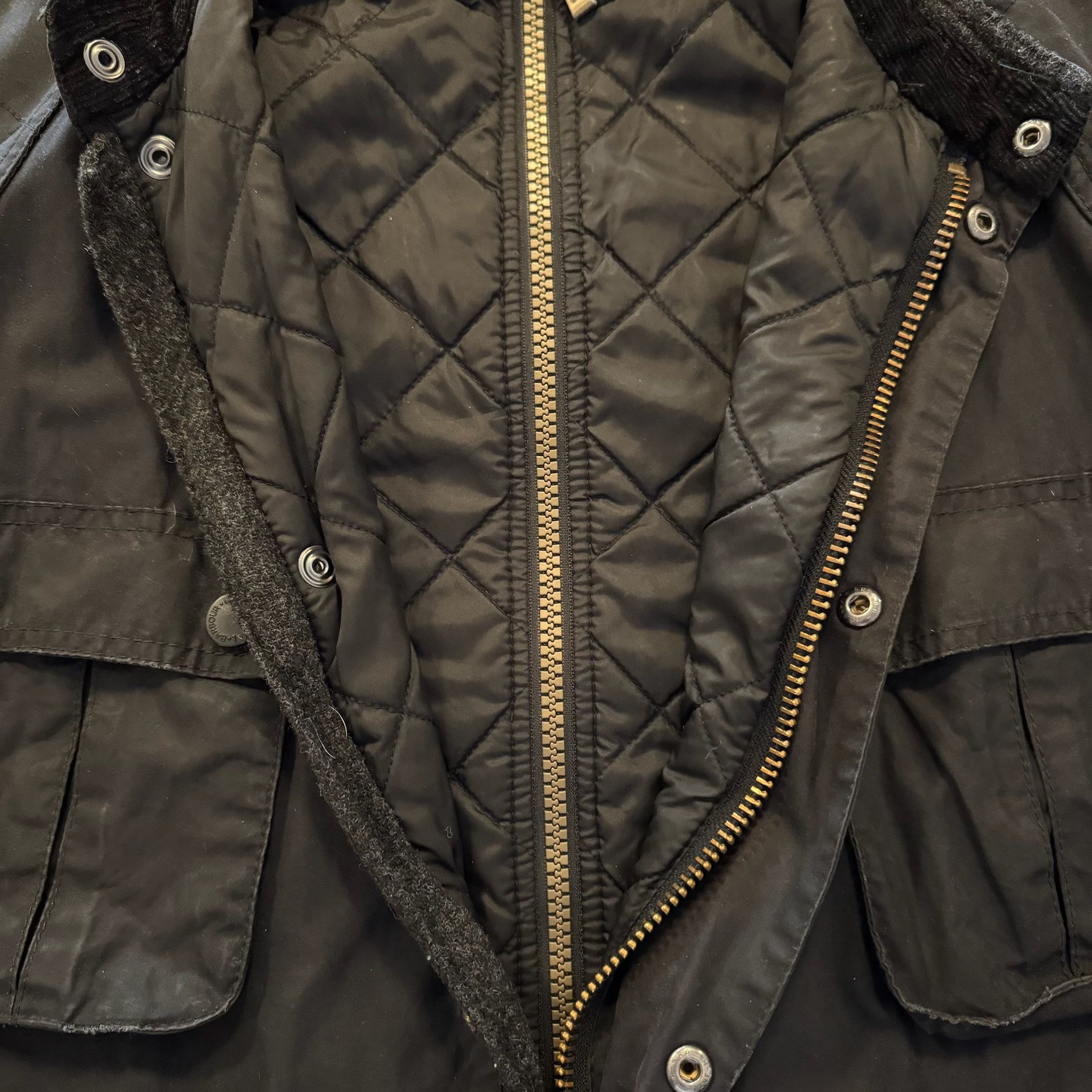 Barbour Barbour International Gauge Wax Jacket Size US XXL / EU 58 / 5 - 5 Thumbnail