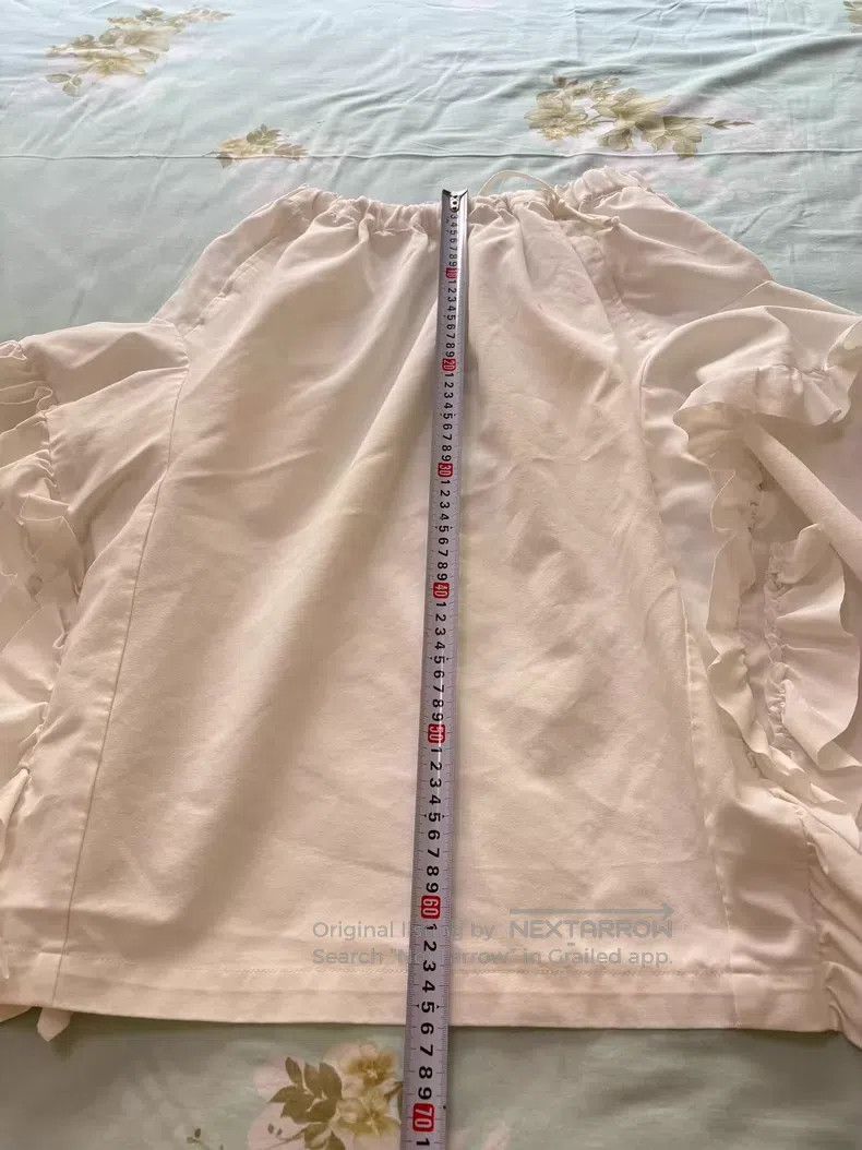 Comme des Garcons Comme Des Garcons size XS White pleated skirt Size 23" - 7 Thumbnail