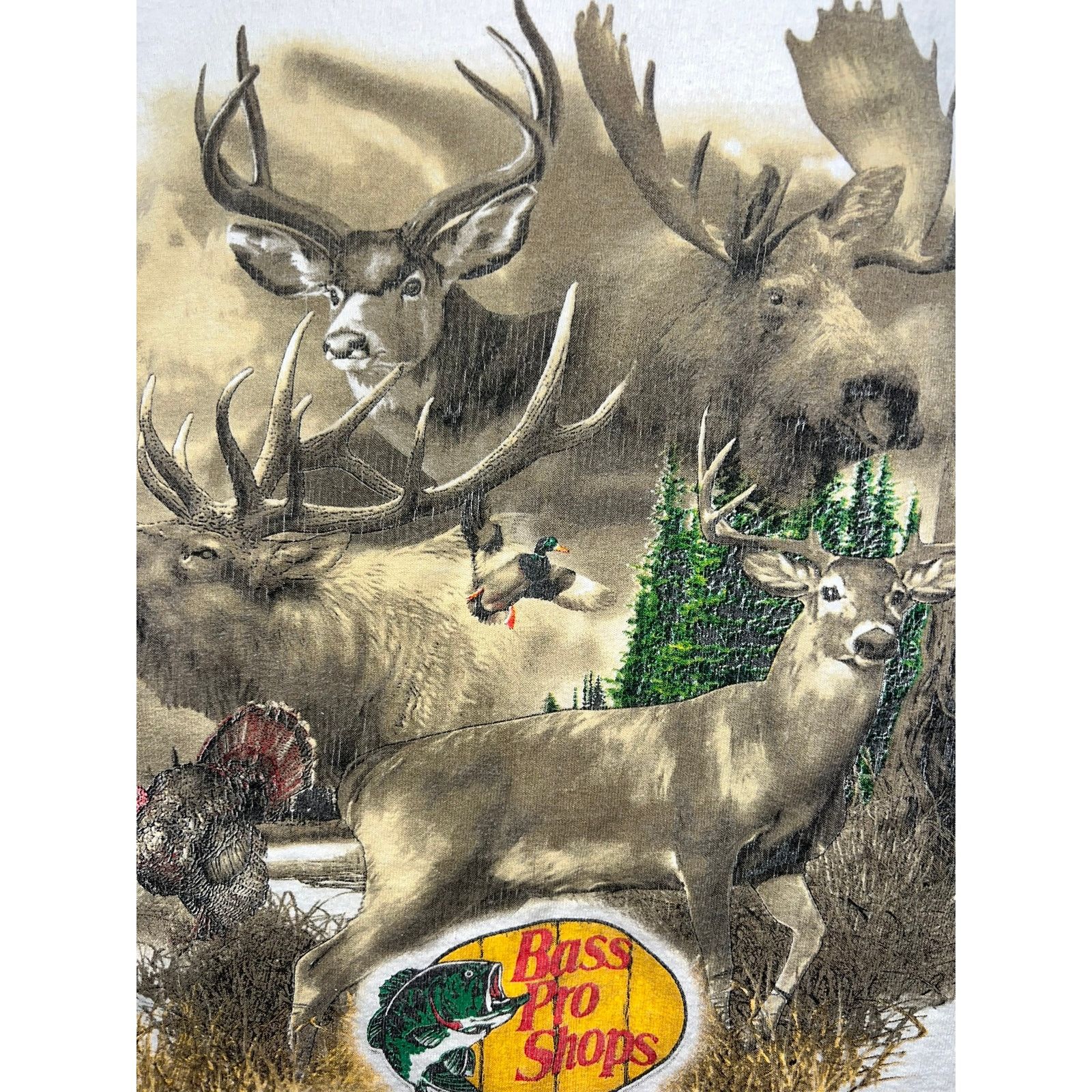 Gildan Vintage Bass Pro Shops Shirt Limited Edition Hunting Tee Size US XL / EU 56 / 4 - 8 Thumbnail