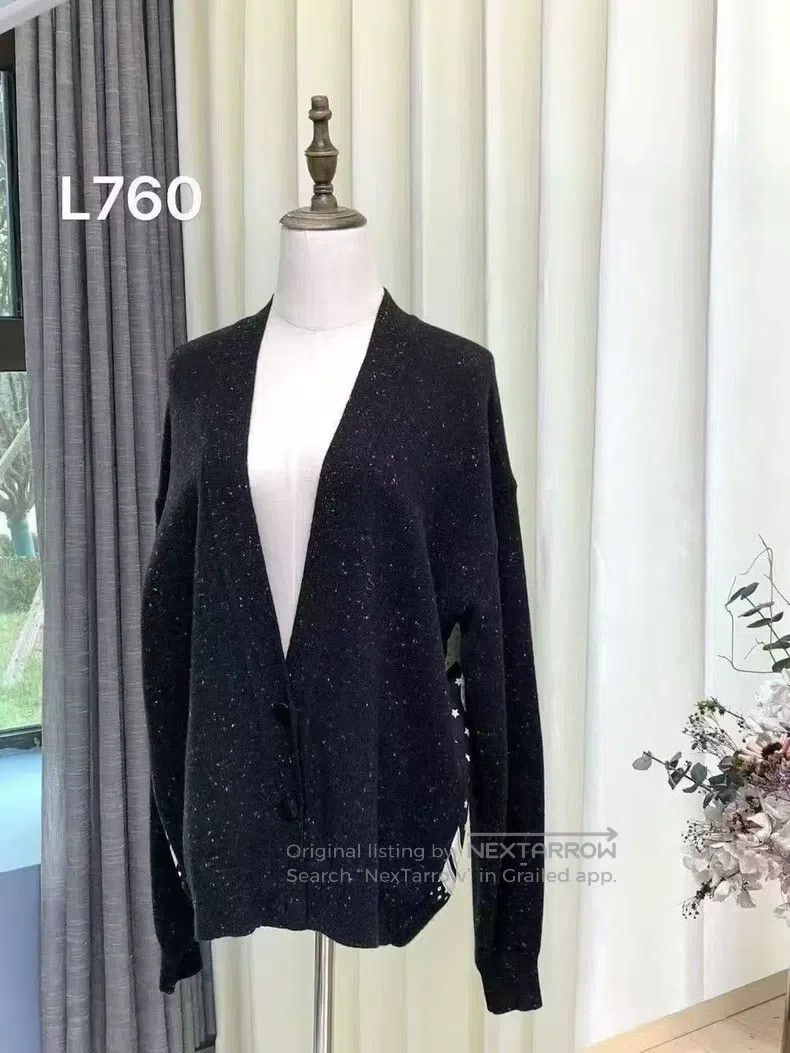 Hermes Hermes Mulberry silk patchwork cardigan coat Size XS / US 0-2 / IT 36-38 - 1 Thumbnail