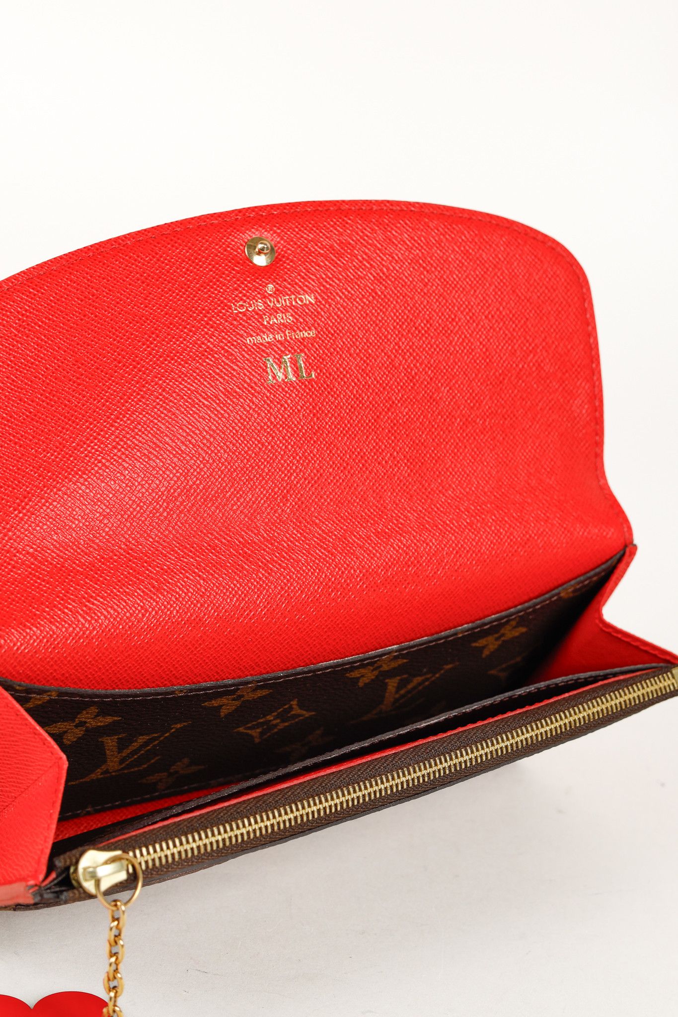 Louis Vuitton Louis Vuitton Monogram Bloom Flower Emilie Wallet Coquelicot Size ONE SIZE - 7 Thumbnail