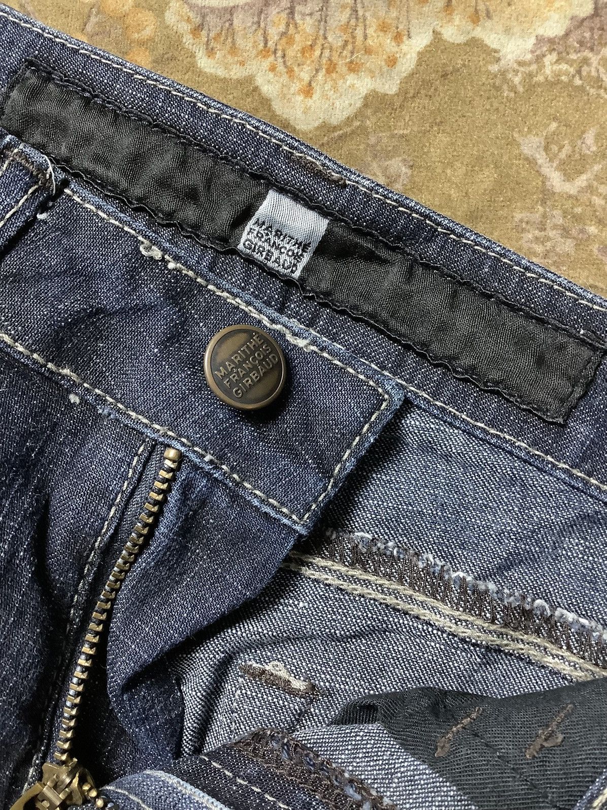 Japanese Brand × Marithe + Francois Girbaud Marithe Francois Girbaud Faded Blue Flare Jeans Size US 26 / EU 42 - 5 Thumbnail