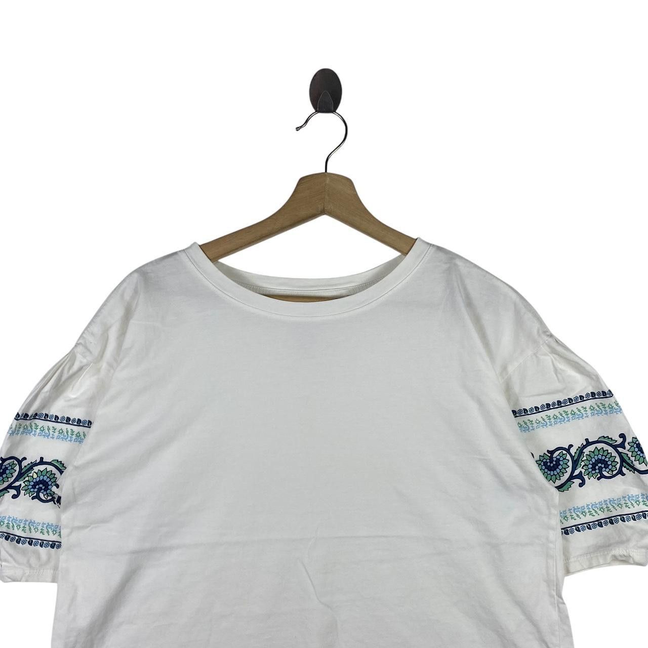 Anna Sui ANNA SUI x UNIQLO Collaboration Bohemian Style Tee Shirt Top Size L / US 10 / IT 46 - 2 Thumbnail