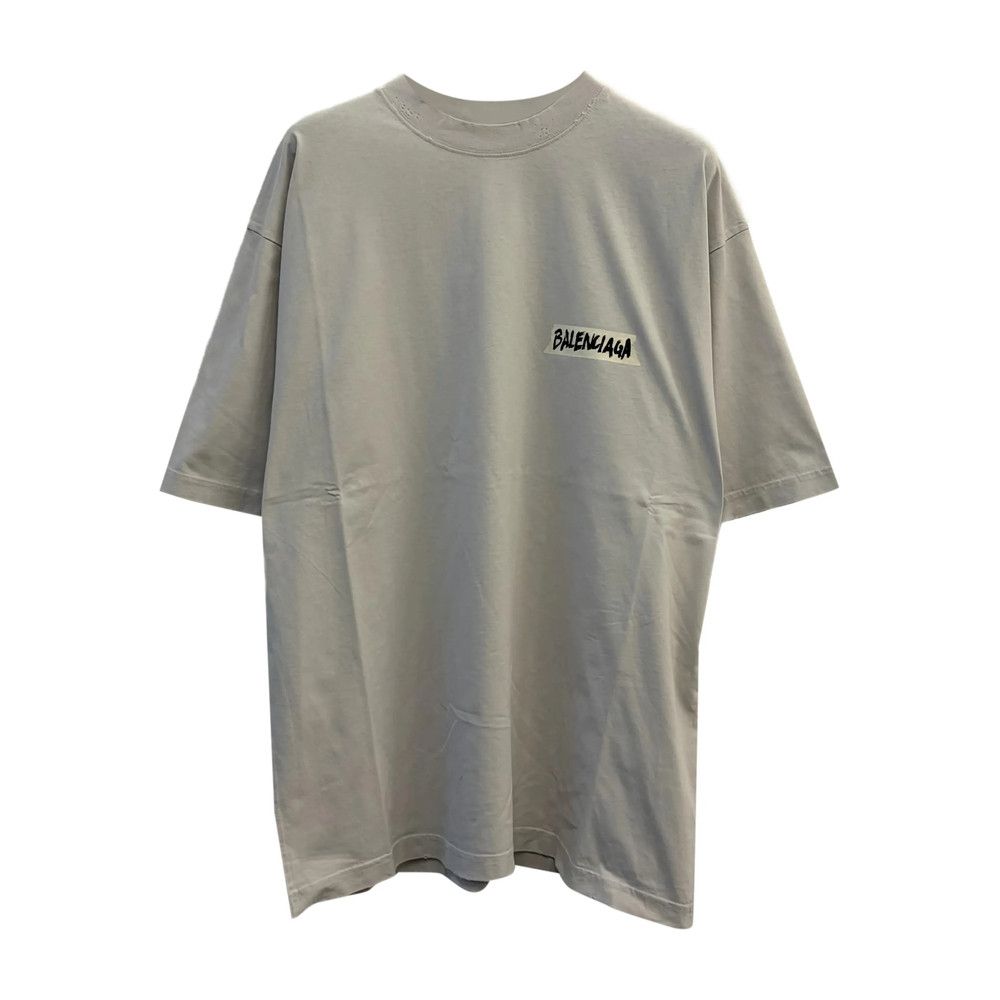 Balenciaga Balenciaga GREY T-Shirts & Vests - T-Shirts Size US XL / EU 56 / 4 - 1 Thumbnail