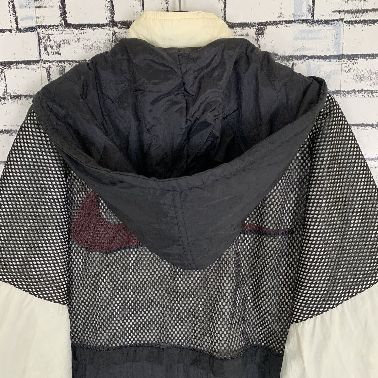 Nike Vintage Nike Swoosh Hoodie Jacket Size US L / EU 52-54 / 3 - 7 Thumbnail