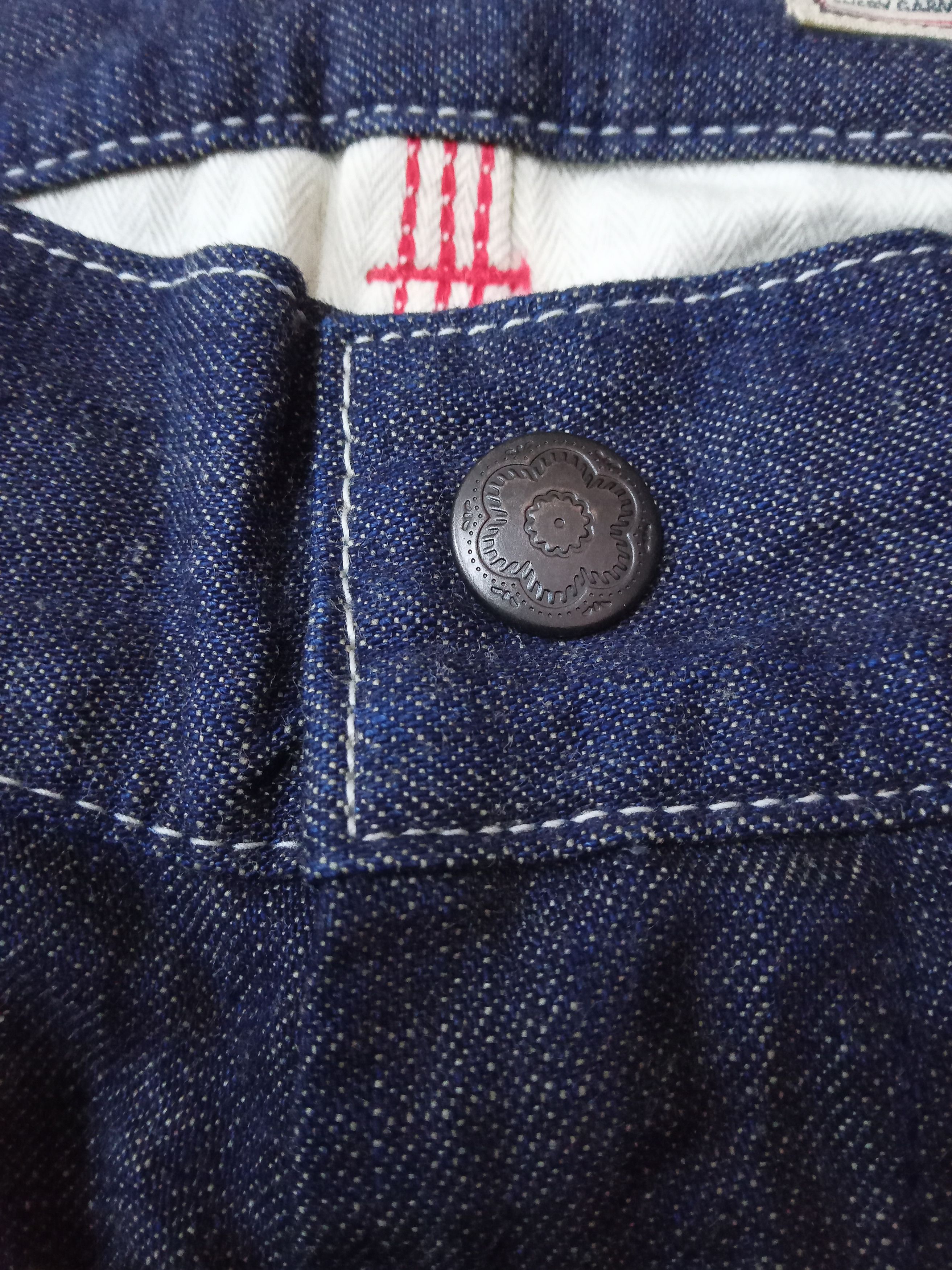 Japanese Brand Blue Corn Rare Design Denim Pants Size US 32 / EU 48 - 6 Thumbnail
