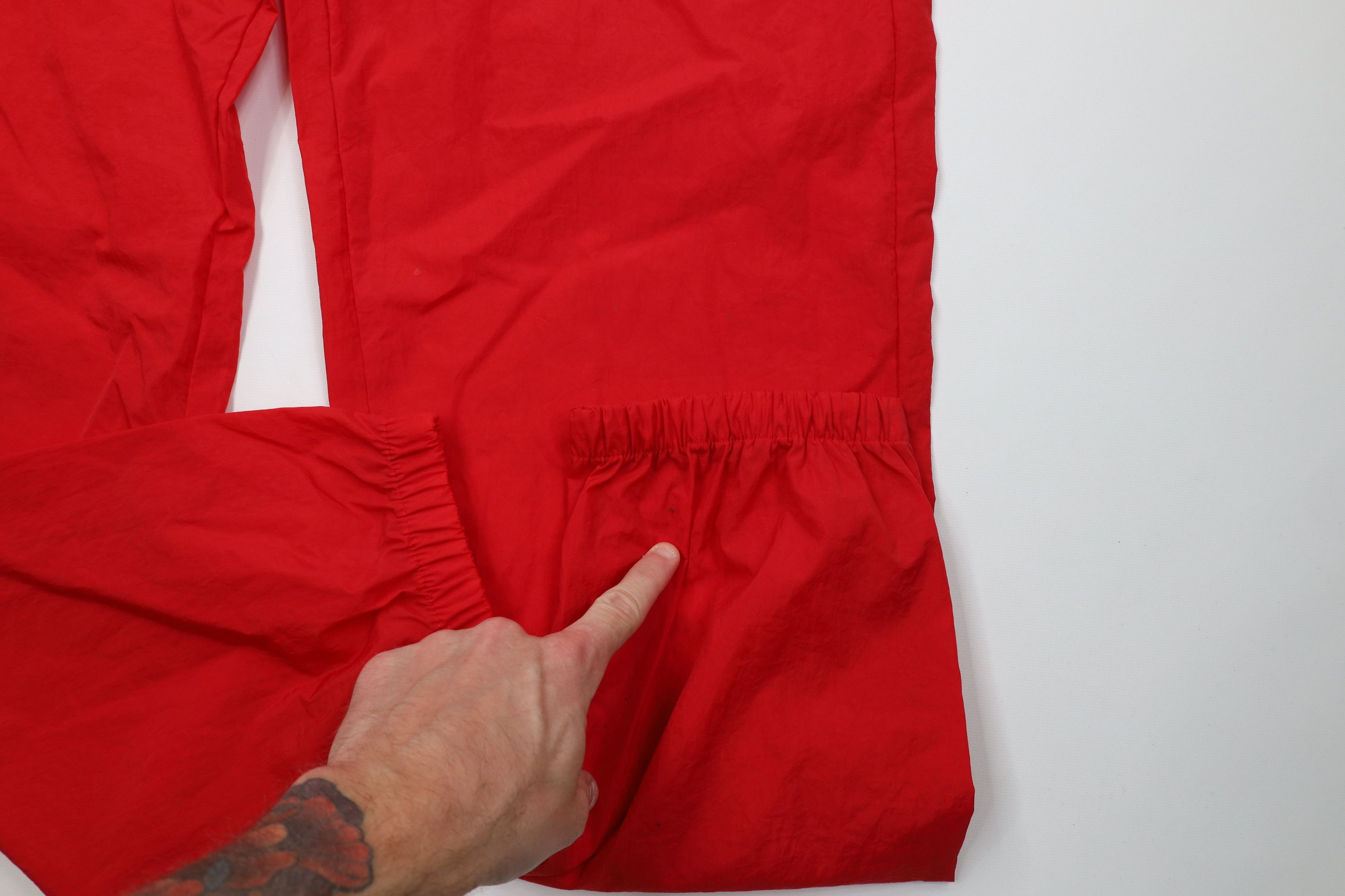 Marlboro Vintage 90s Marlboro Packable Windbreaker Joggers Pants Red Size US 38 / EU 54 - 7 Thumbnail