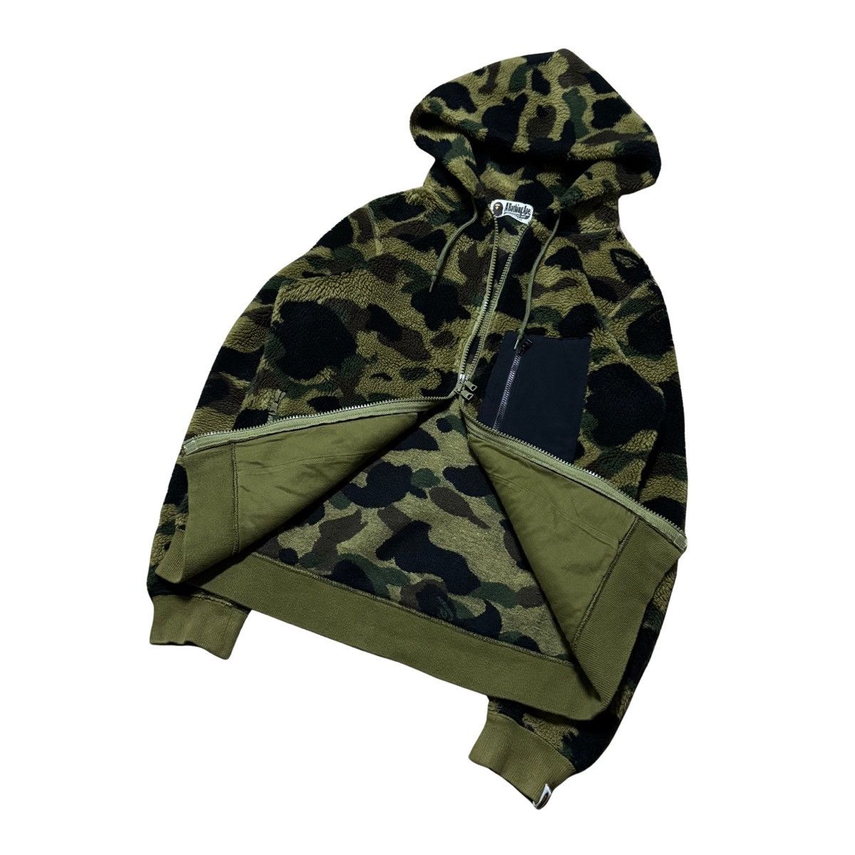 Bape Bape 1st Camo Boa Fleece Jacket Size XS / US 0-2 / IT 36-38 - 7 Thumbnail