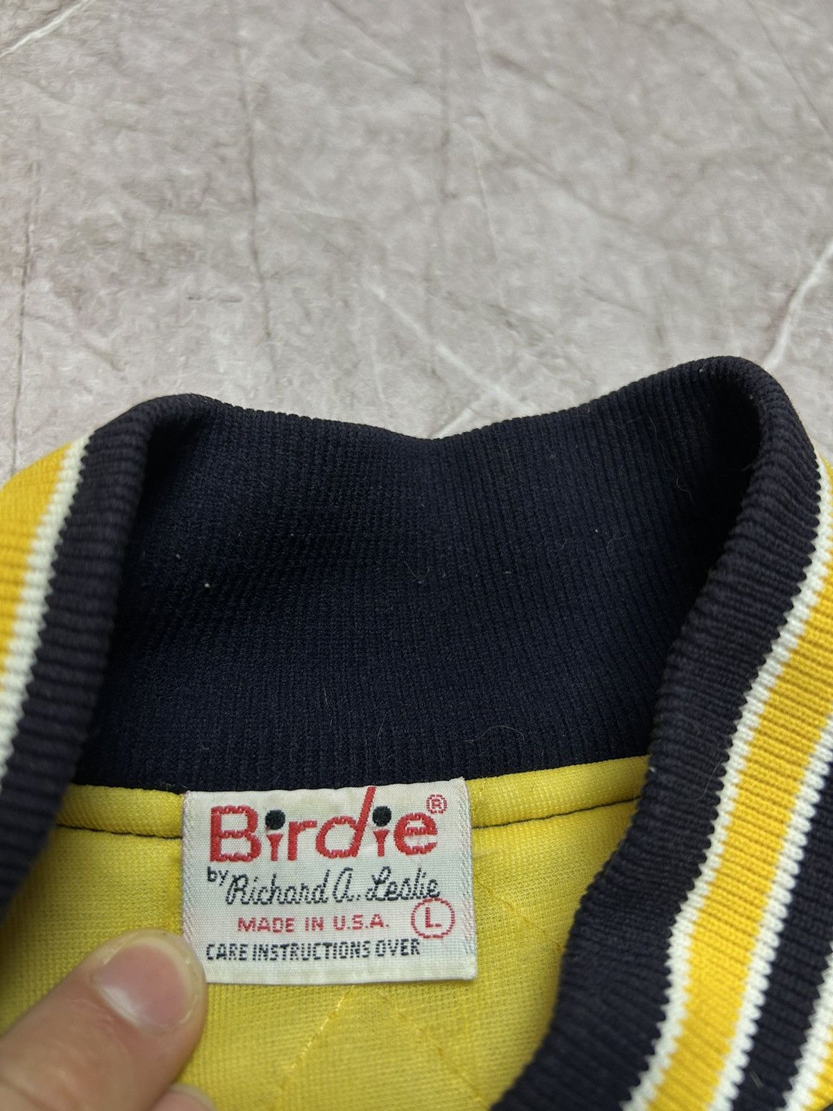 Vintage Vintage Stratford Rams x Birdie made in USA varsity jacket Size US L / EU 52-54 / 3 - 5 Thumbnail