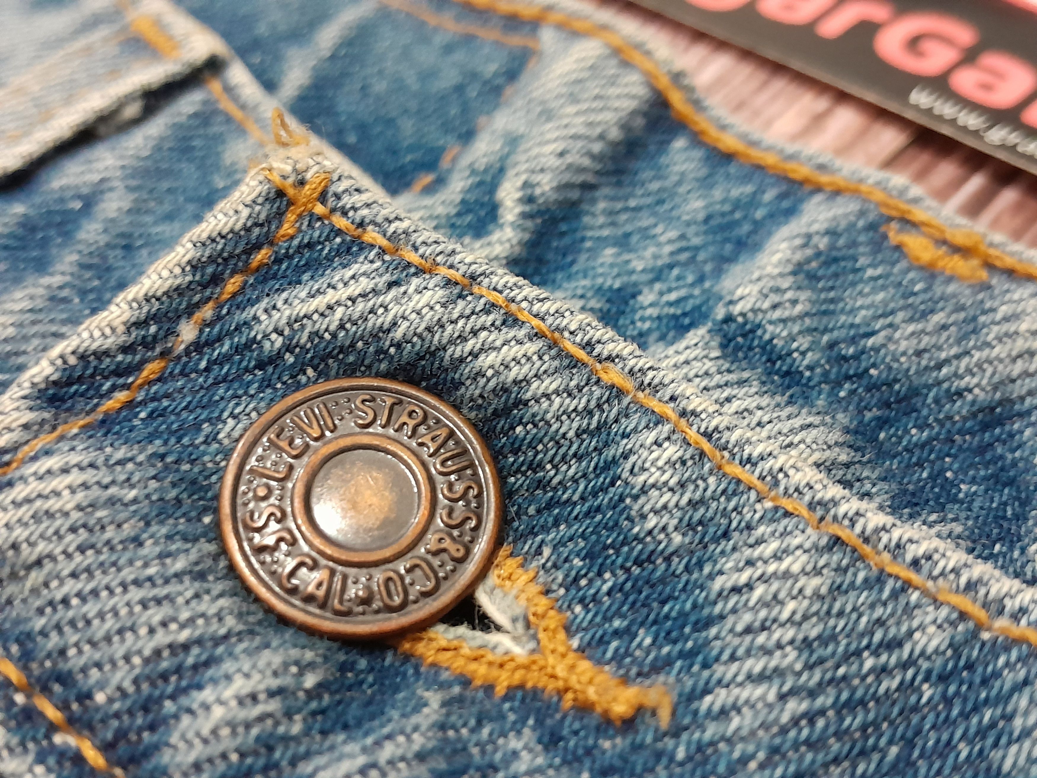 Levi's Levis 517 Jeans Bootcut Flare Bell Bottom Orange Tab Vintage Size US 33 - 9 Thumbnail