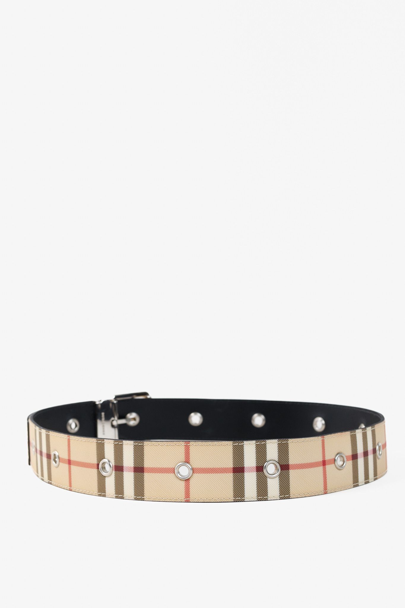 Burberry Burberry House Check Coated Canvas Belt Size ONE SIZE - 2 Thumbnail