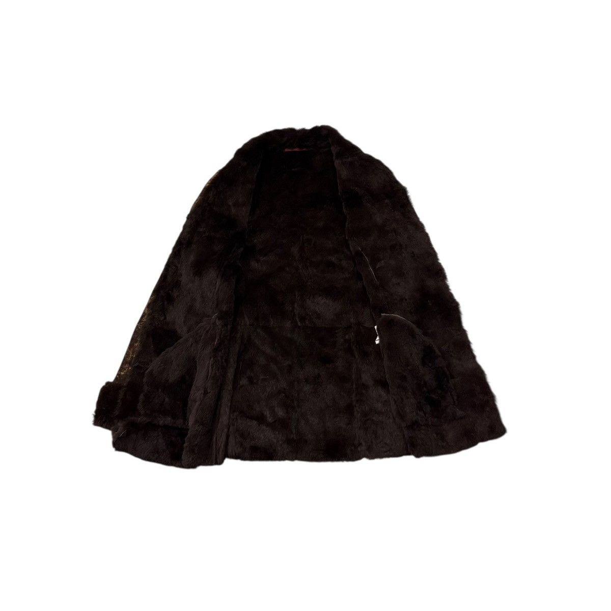 If Six Was Nine Vintage The Ballroom Rabbit Fur Hybrid Pigskin Leather Jaket Size S / US 4 / IT 40 - 17 Thumbnail