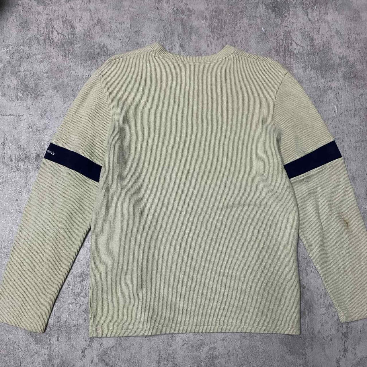 Kickers Cream and navy striped long sleeve Size US L / EU 52-54 / 3 - 4 Thumbnail