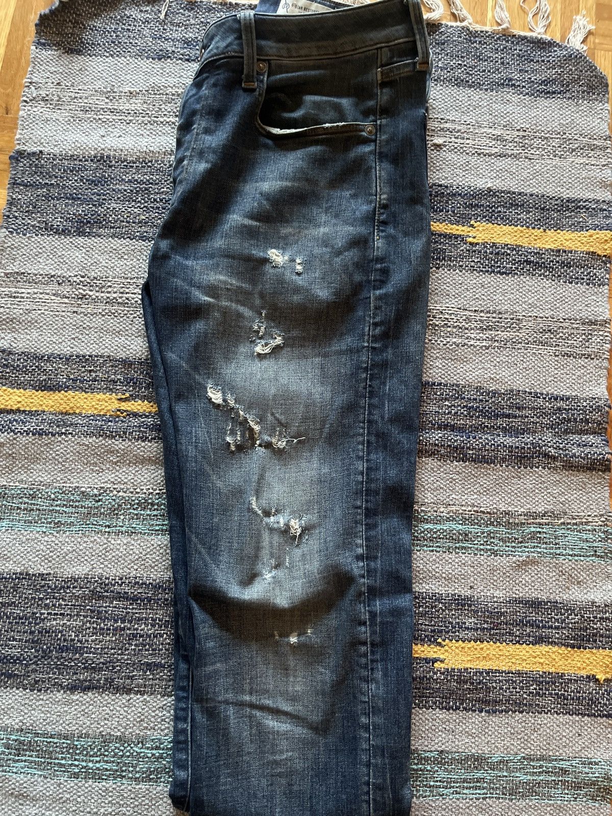 G-Star G-Star Raw Slim Restored Denim Jeans Size US 32 / EU 48 - 1 Thumbnail