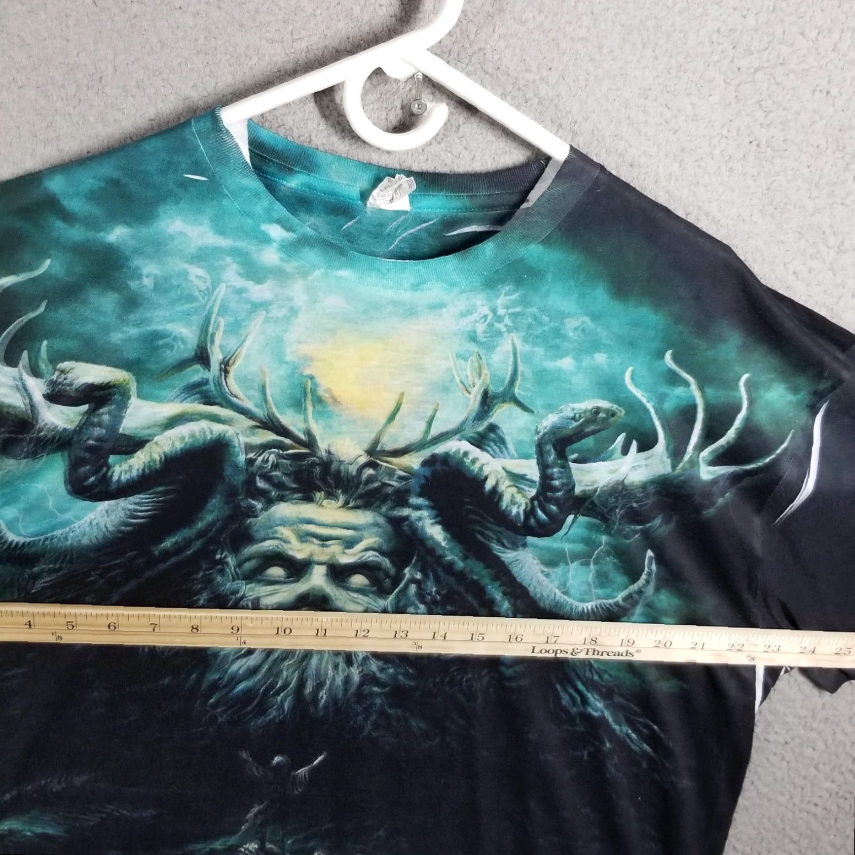Roots Testament Shirt Mens XL Black Dark Roots Of Earth Band Metal Graphic AOP 2012Tee Size US XL / EU 56 / 4 - 7 Thumbnail