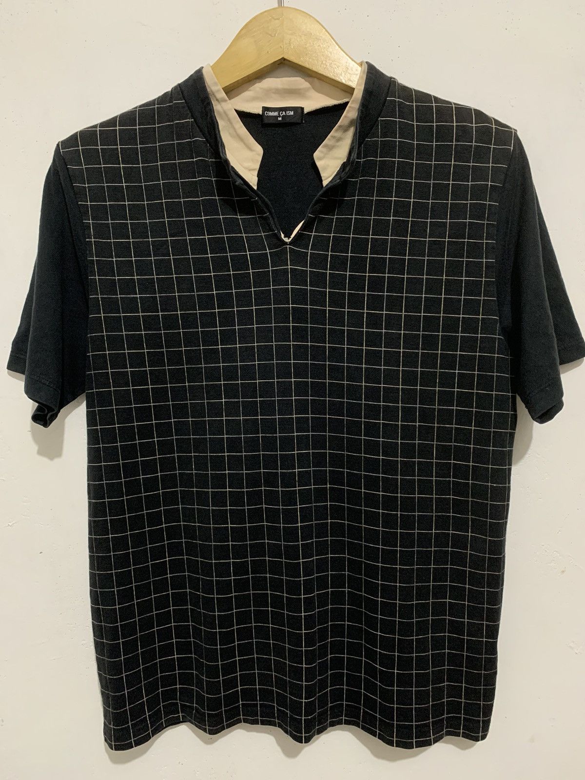image of Archival Clothing x Le Grande Bleu L G B Comme Ca Ism Doublelayer Style Shirt in Black (Size Medium