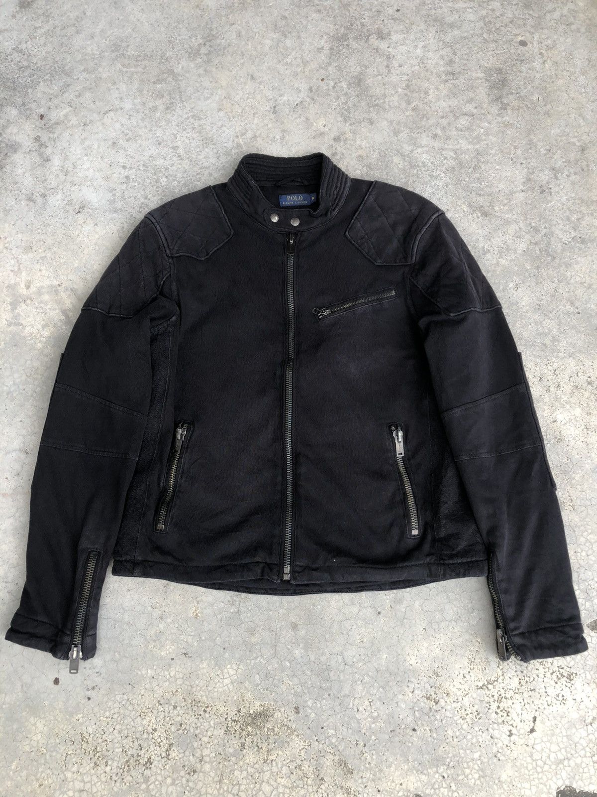 Polo Ralph Lauren Polo Ralph Lauren Biker Jacket Size US M / EU 48-50 / 2 - 1 Thumbnail