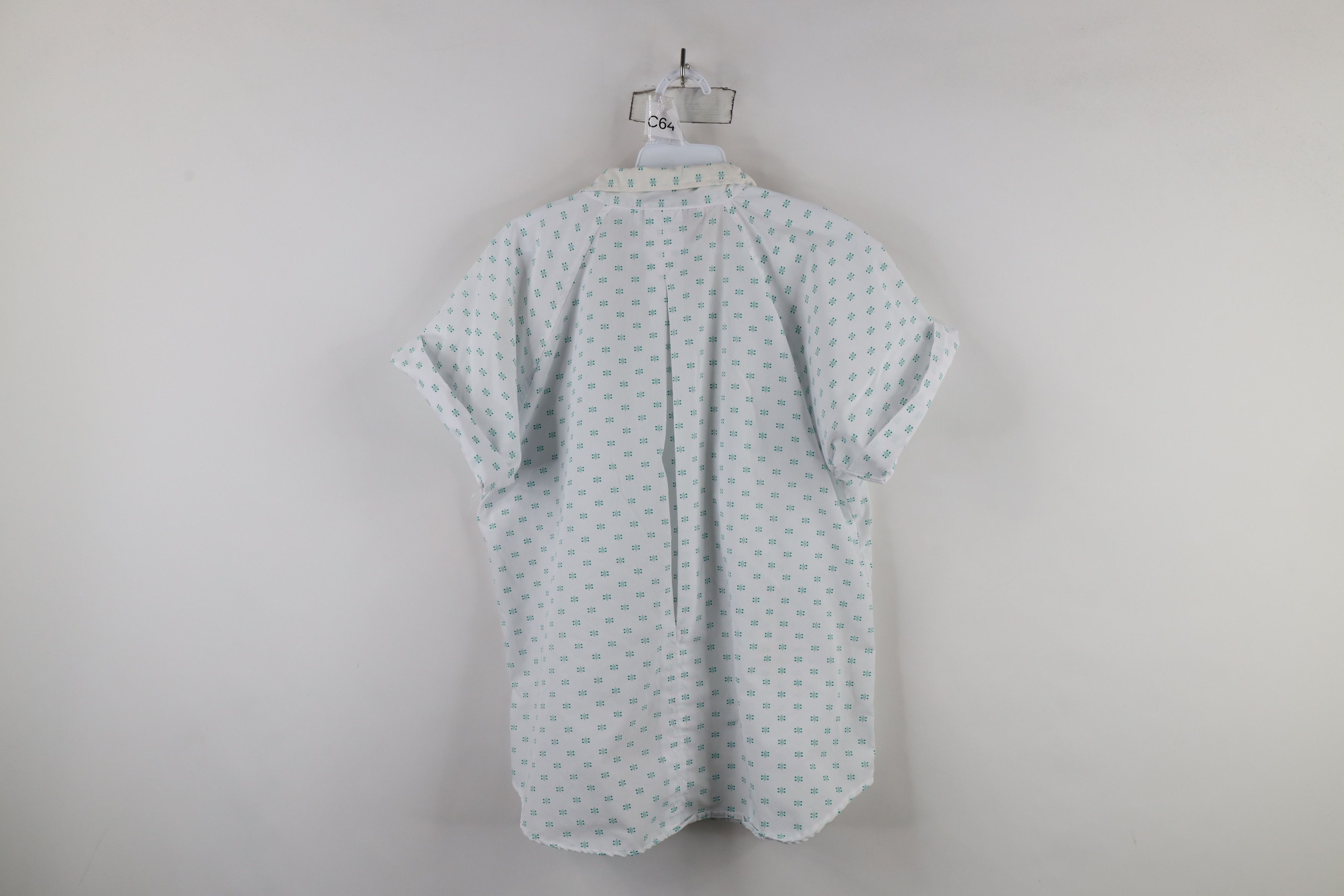 Vintage Vintage 90s Streetwear Cuffed Sleeve Collared Button Shirt Size L / US 10 / IT 46 - 11 Thumbnail