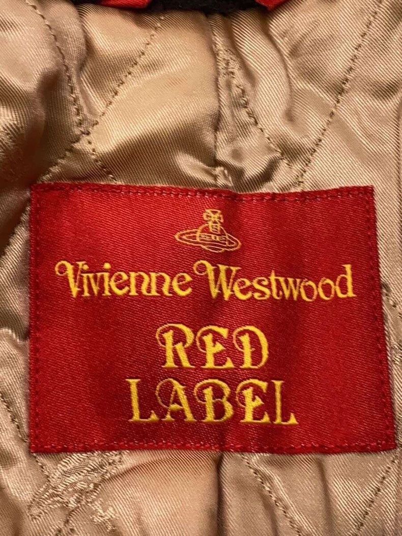 Vivienne Westwood Vivienne Westwood A woolen collar checkered coat Size XS / US 0-2 / IT 36-38 - 3 Thumbnail