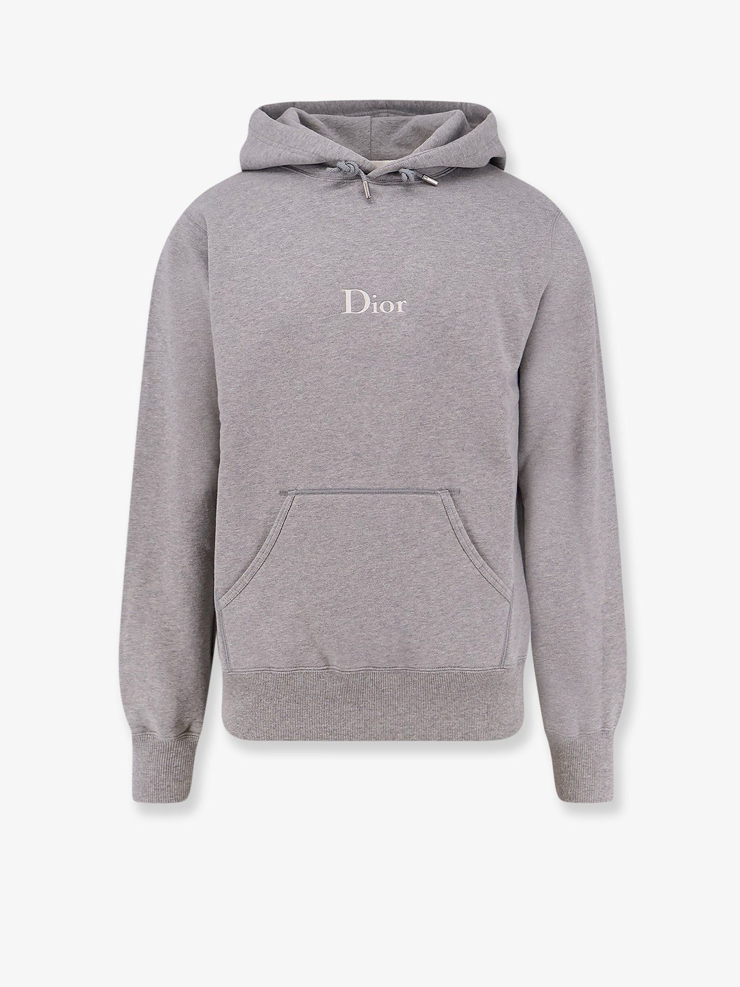 Dior Cotton Sweatshirt With Embroidered Logo Size US S / EU 44-46 / 1 - 1 Thumbnail
