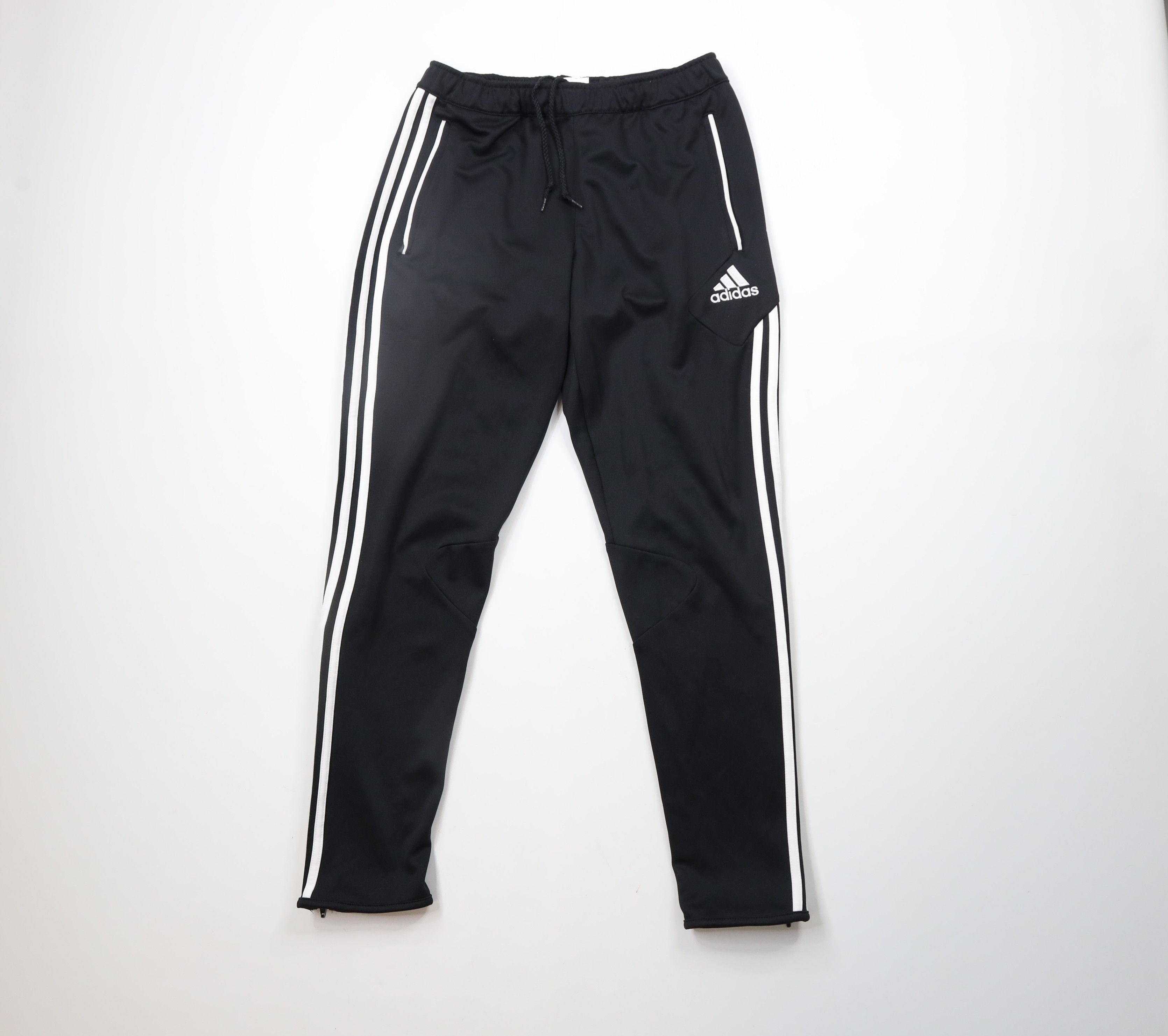 Adidas × Vintage Vintage Adidas Striped Tapered Leg Soccer Warm Up Pants Size US 34 / EU 50 - 1 Thumbnail