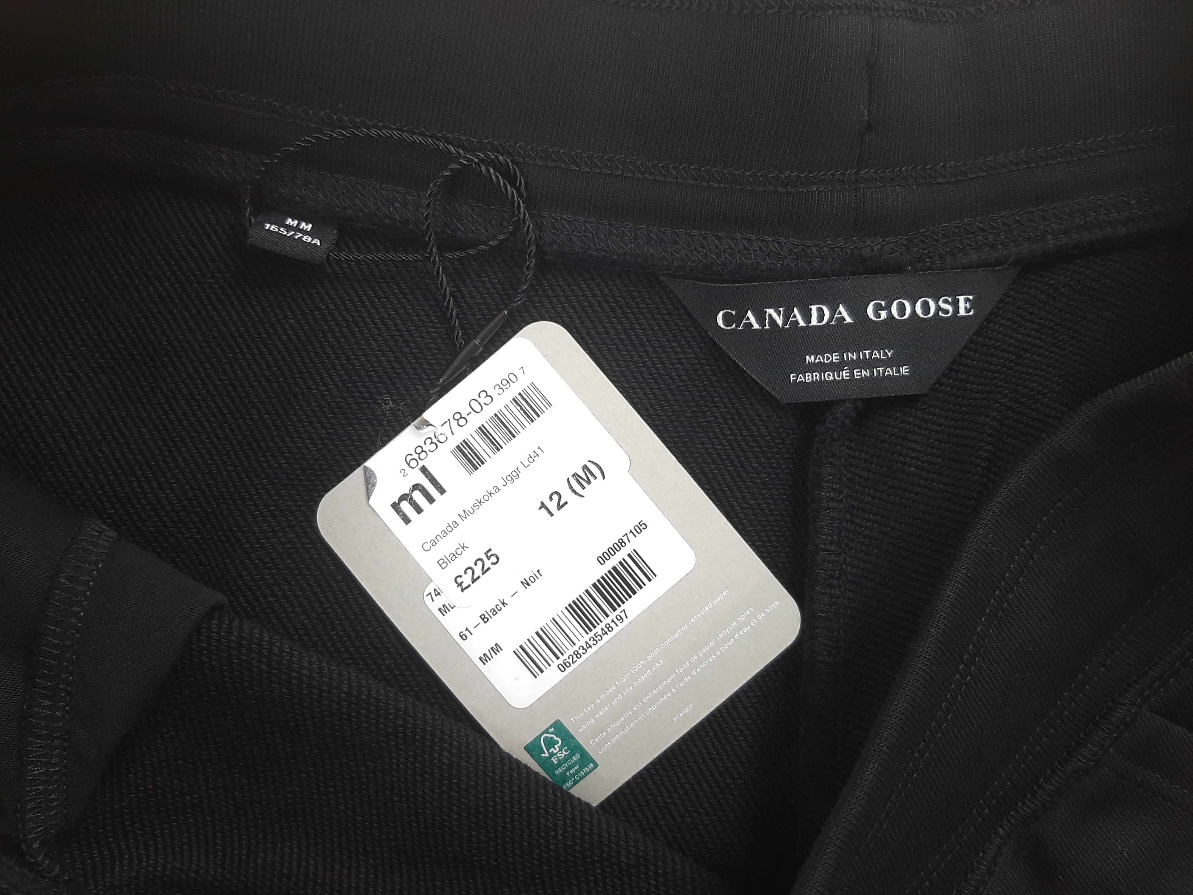 Canada Goose Canada Goose Muskoka Pant Black Women's Size M Sweatpants Size 26" / US 2 / IT 38 - 11 Thumbnail