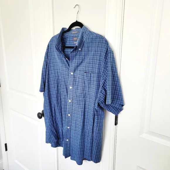 Arrow Plaid Short Sleeve Button-Up Shirt Size US XXL / EU 58 / 5 - 3 Thumbnail