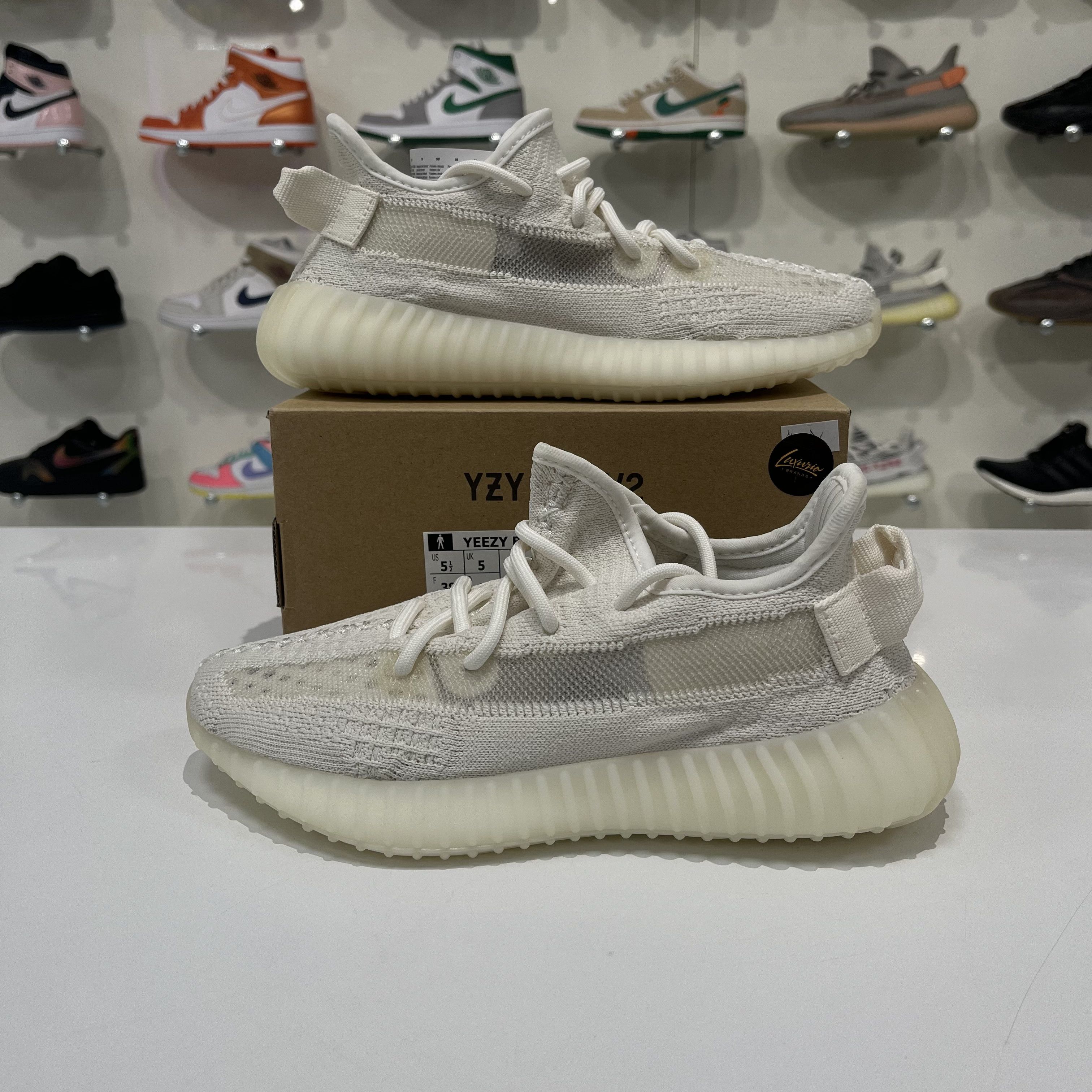 Adidas Adidas Yeezy Boost 350 V2 Bone Size US 5.5 / EU 38 - 1 Thumbnail