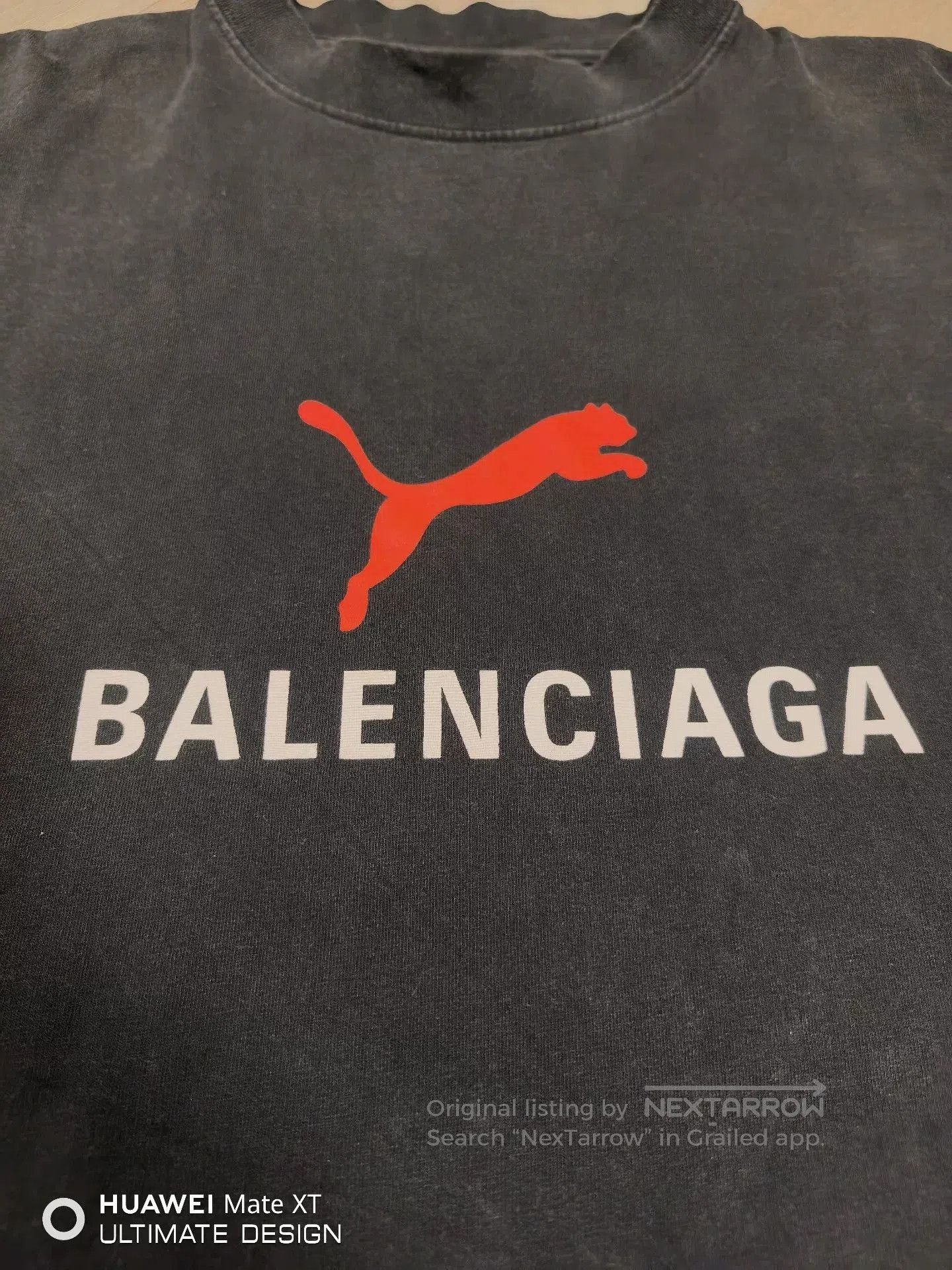 Balenciaga Balenciaga x PUMA Short Sleeve T-Shirt. Size US L / EU 52-54 / 3 - 2 Thumbnail