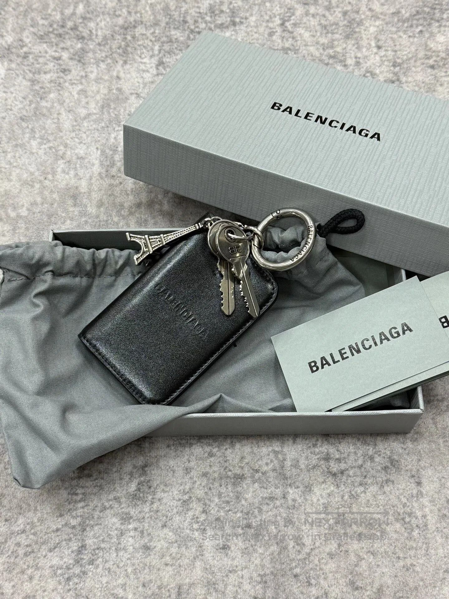 Balenciaga balenciaga keychain card holder accessory. Size ONE SIZE - 1 Thumbnail