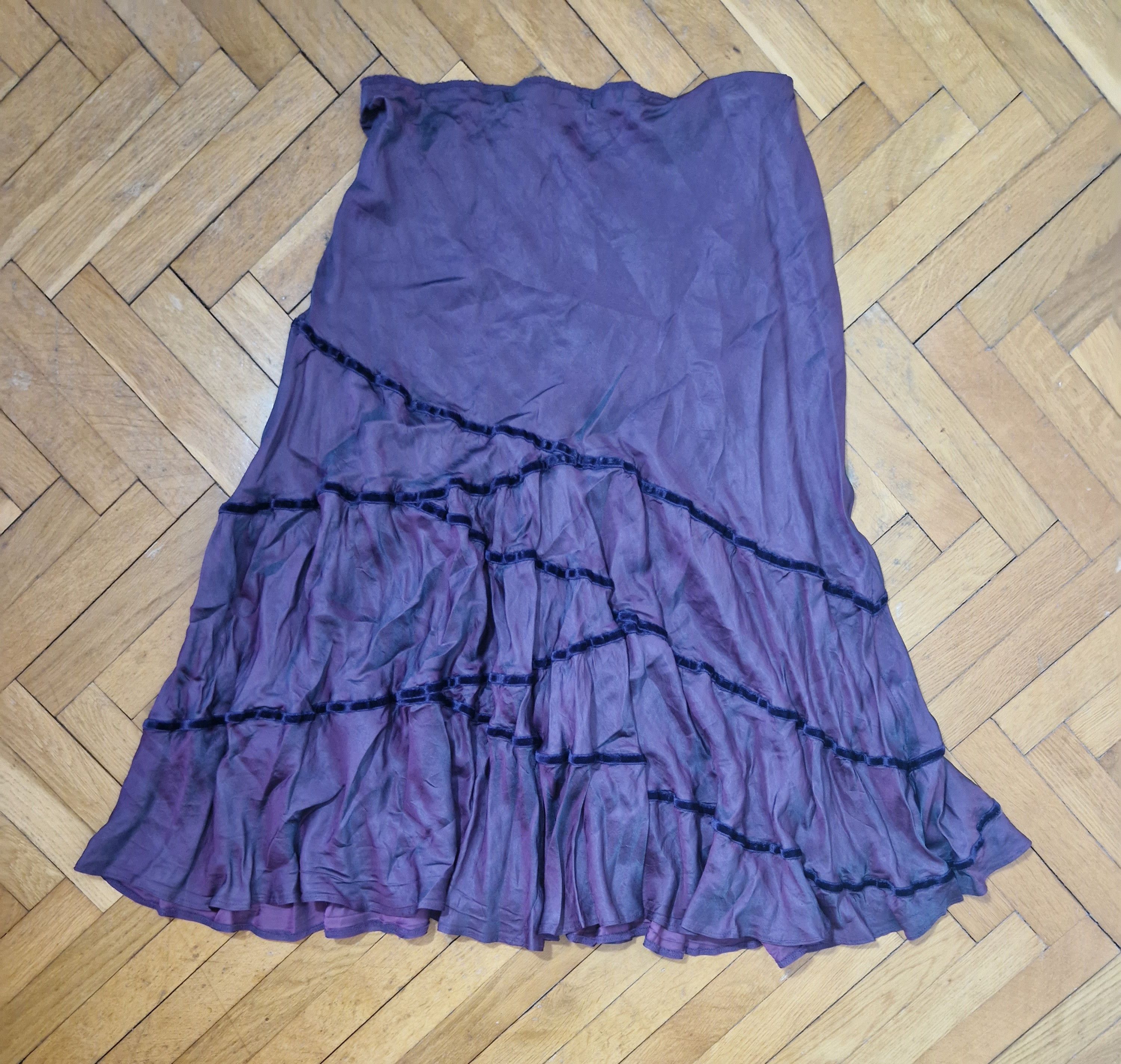 Hysteric Glamour Vintage flare purple midi skirt Size 30" / US 8 / IT 44 - 1 Thumbnail