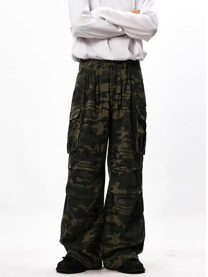 Designer × Japanese Brand Vintage Hip Hop Street Loose Casual Pants Size US 32 / EU 48 - 1 Thumbnail