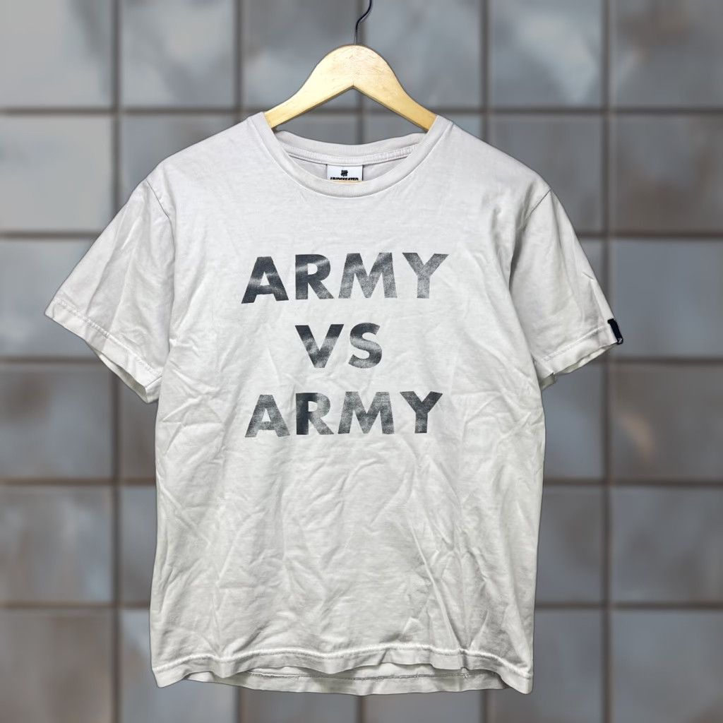 Undefeated Undefeated Army vs Army T-Shirt Mens Medium White UNDFTD Size US M / EU 48-50 / 2 - 1 Thumbnail
