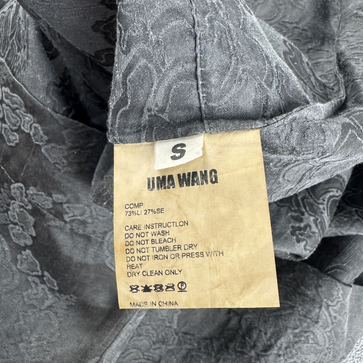 Uma Wang Uma Wang - Runway SS14 - Jacquard Dyed Floral Laced Dress Size S / US 4 / IT 40 - 10 Thumbnail